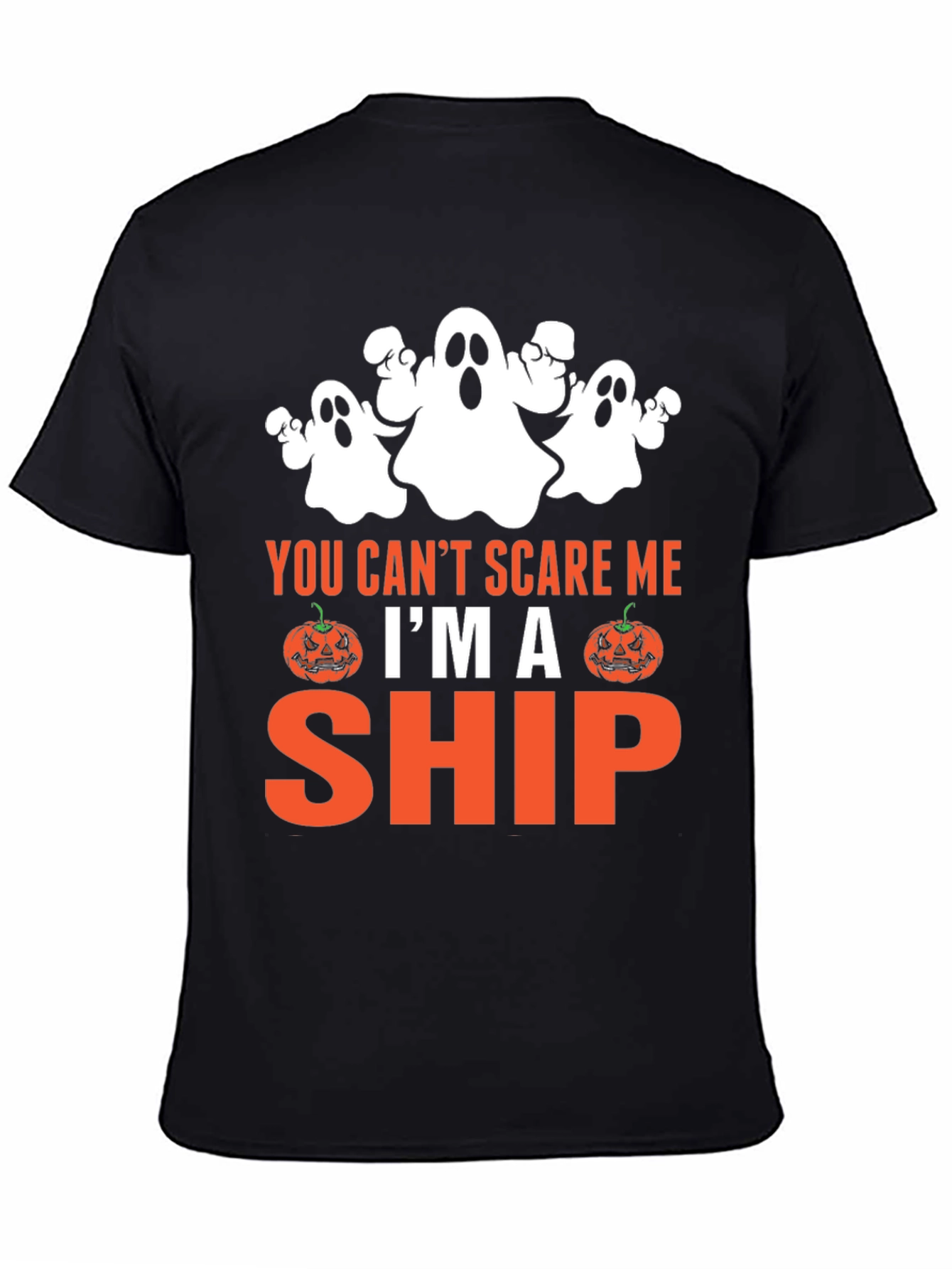 Halloween Ghost Ship T-Shirt - Scary & Fun