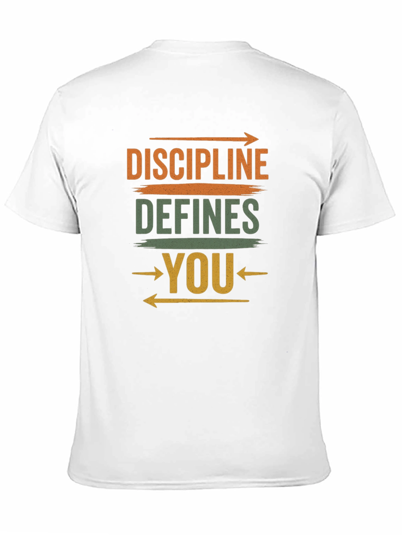 Discipline Defines You Graphic Tee - Motivational T-Shirt