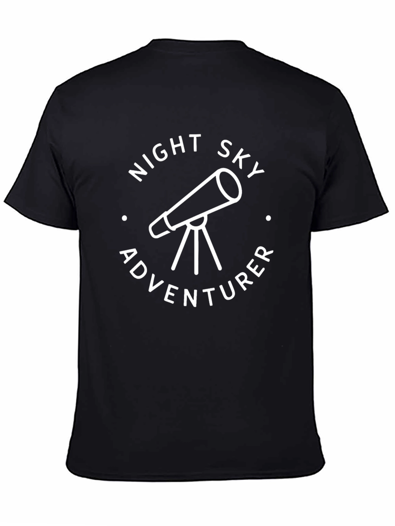 Night Sky Adventure T-Shirt | Telescope Graphic Tee