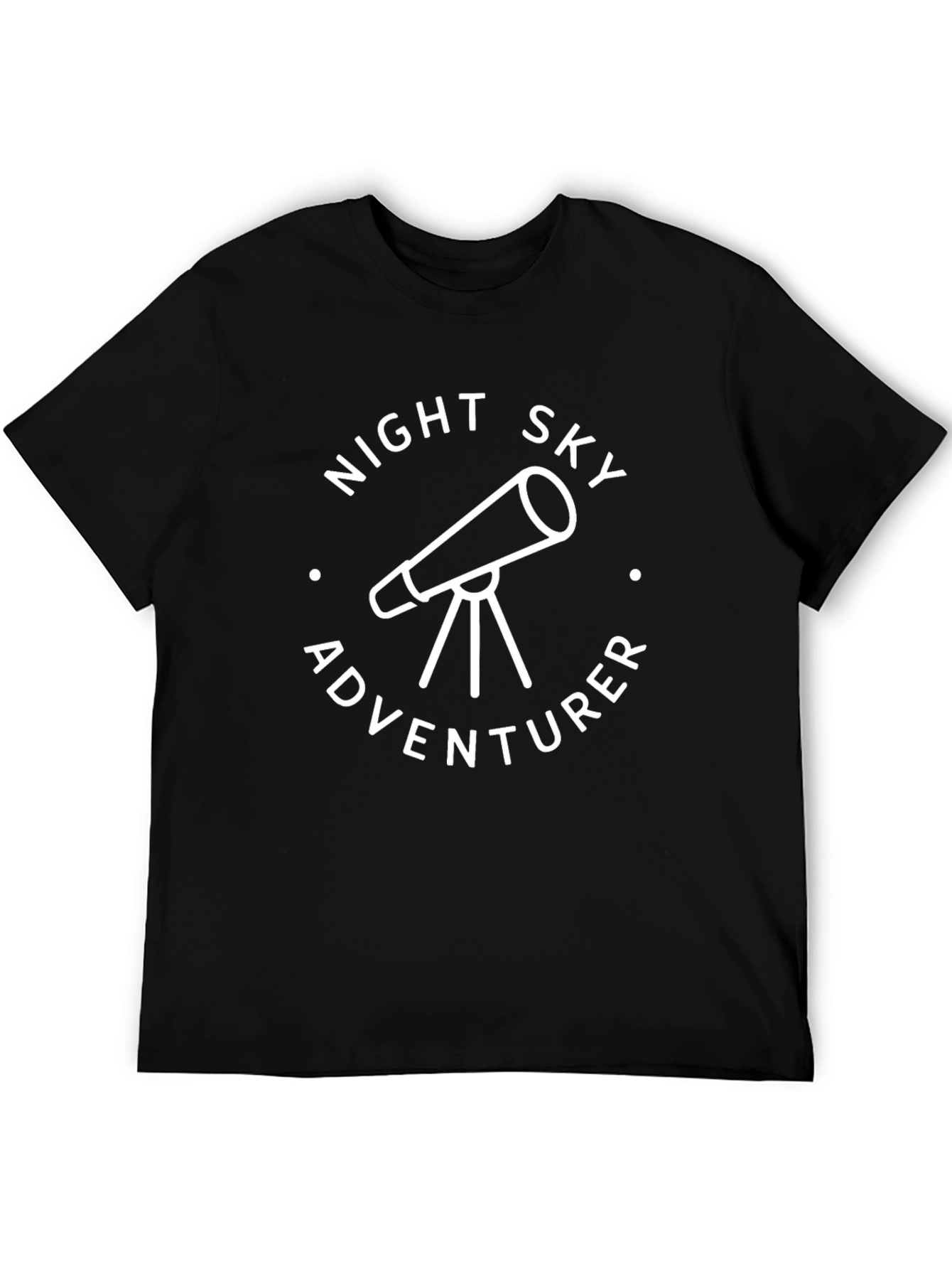 Night Sky Adventure T-Shirt | Telescope Graphic Tee