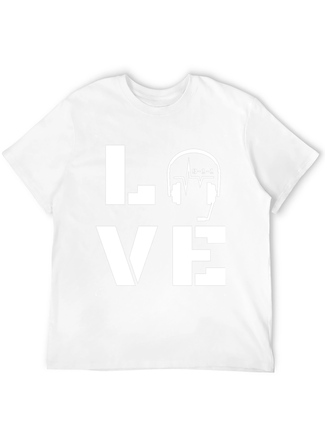 Love 911 Dispatcher T-Shirt - Emergency Services Tee