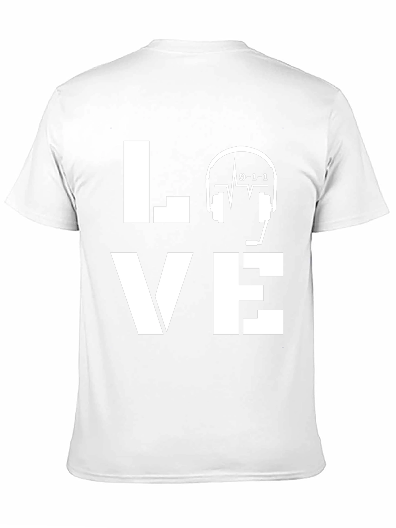 Love 911 Dispatcher T-Shirt - Emergency Services Tee