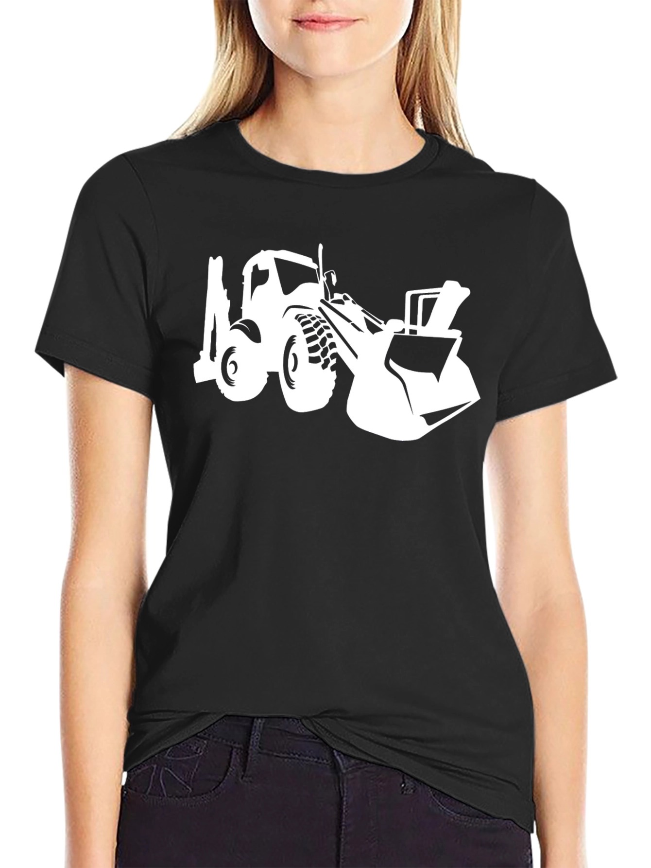 Bulldozer Graphic T-Shirt - Heavy Equipment Tee