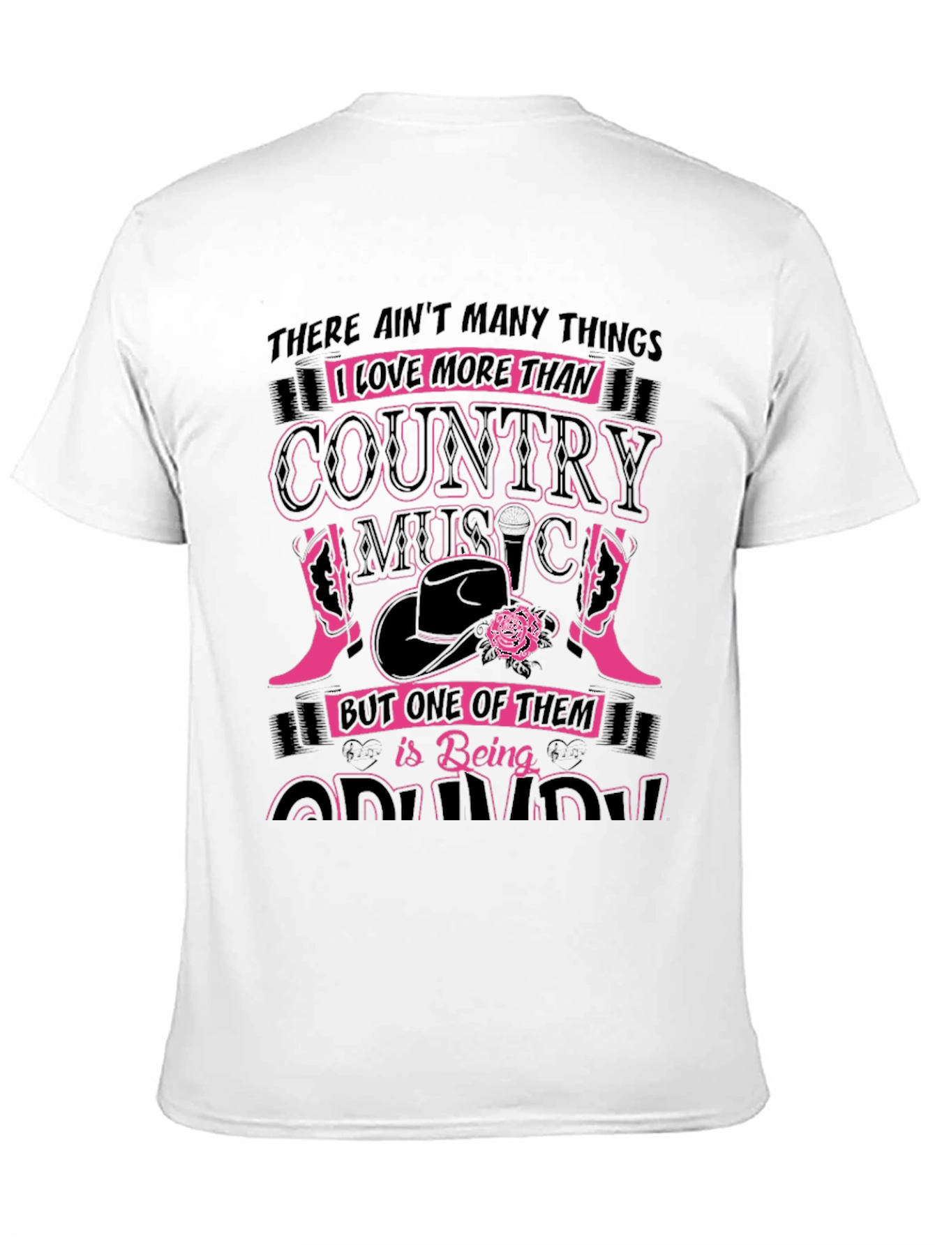 Country Music & Being Grandma Graphic Tee