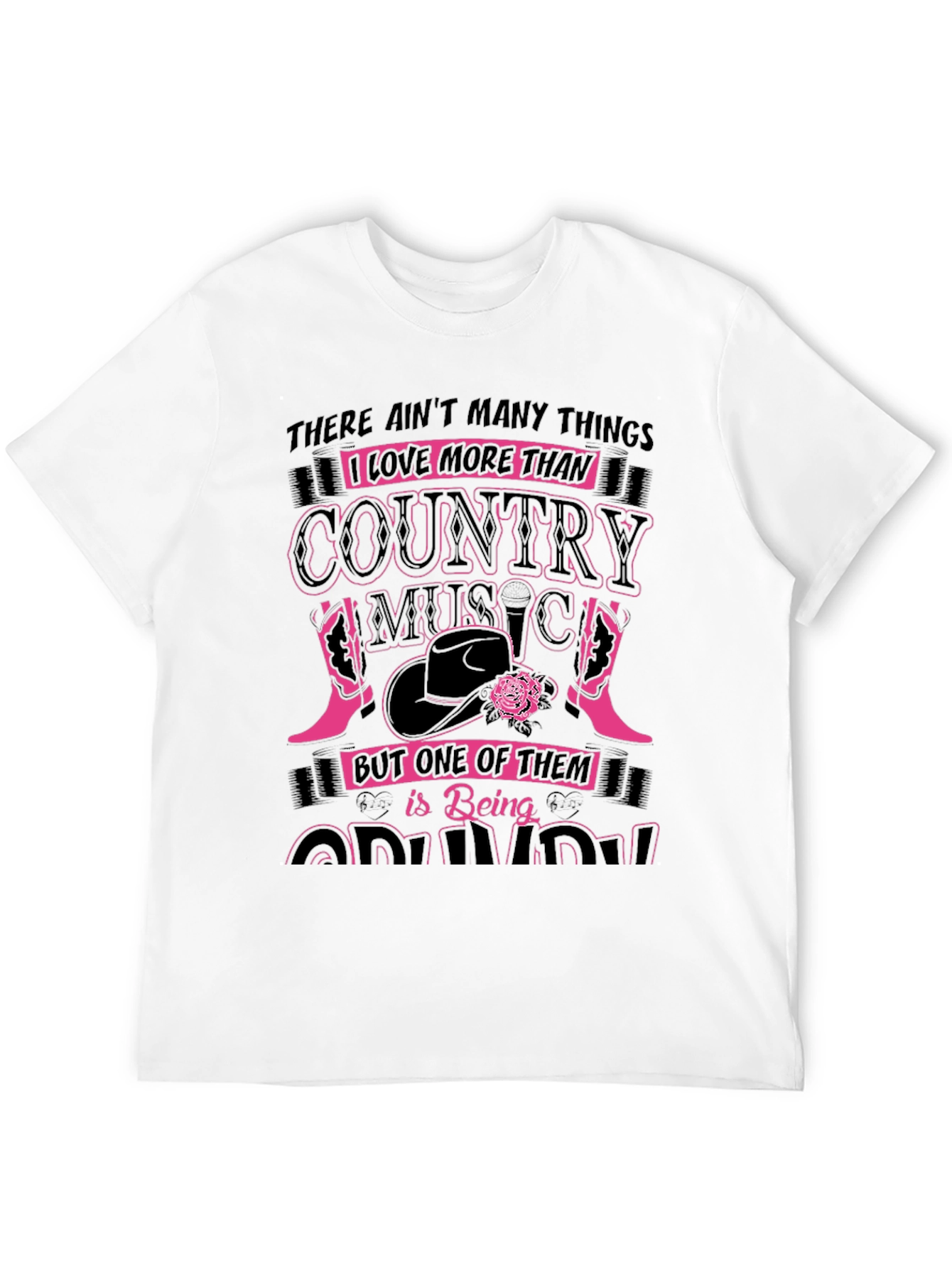 Country Music & Being Grandma Graphic Tee