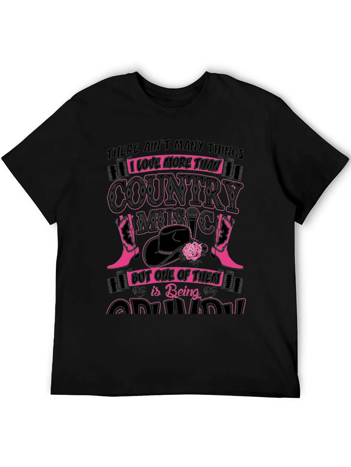 Country Music & Being Grandma Graphic Tee