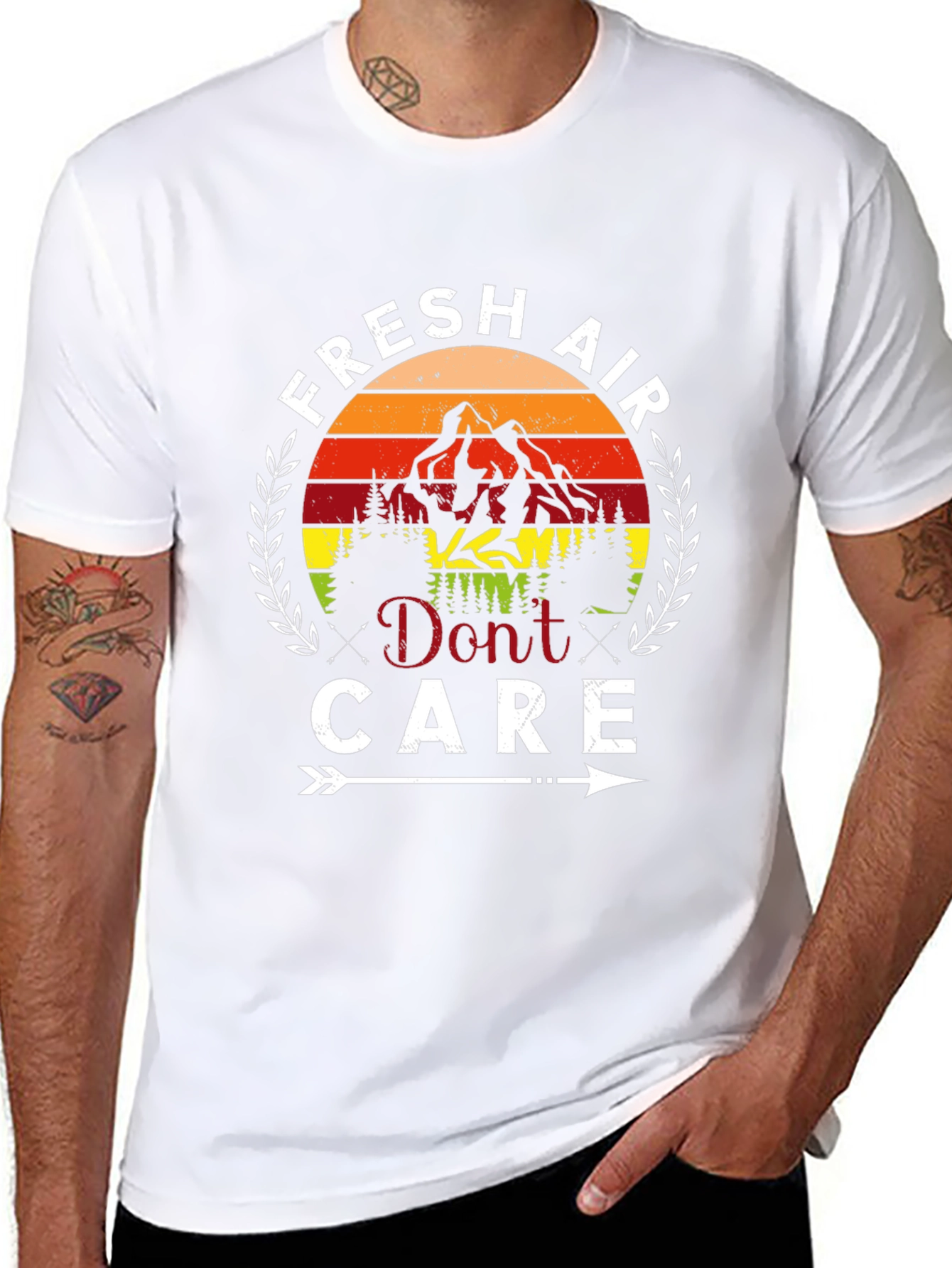 Fresh Air Dont Care Graphic Tee