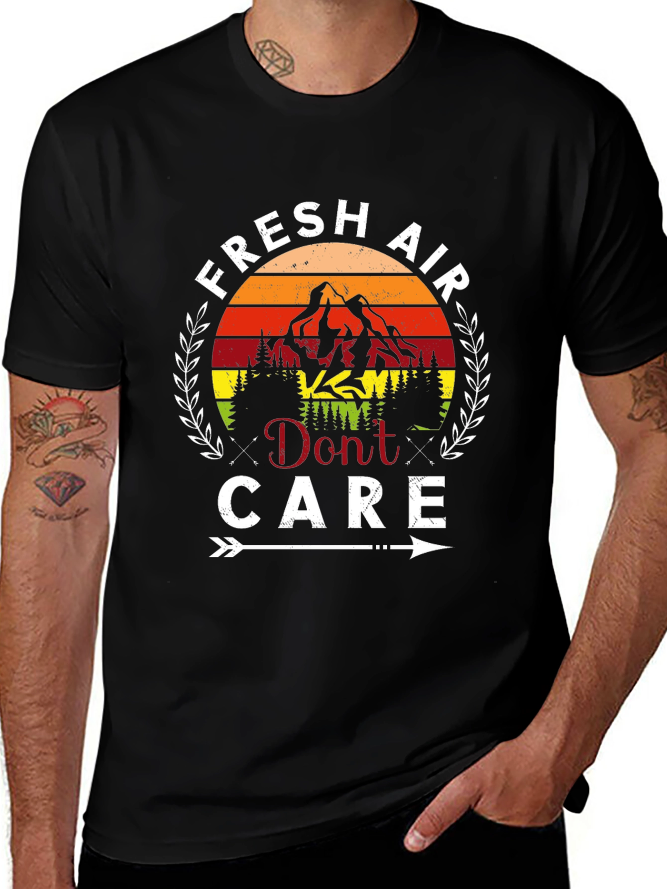 Fresh Air Dont Care Graphic Tee