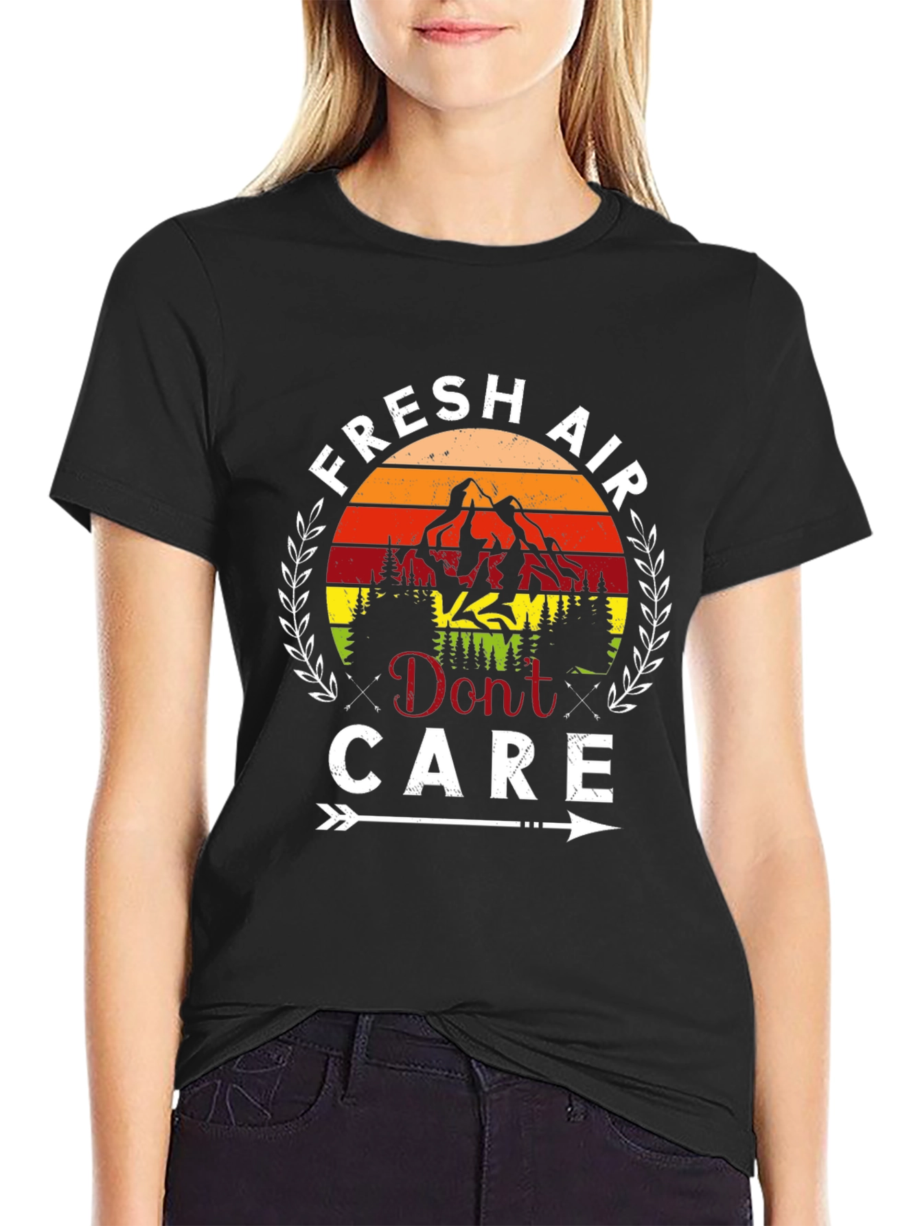 Fresh Air Dont Care Graphic Tee