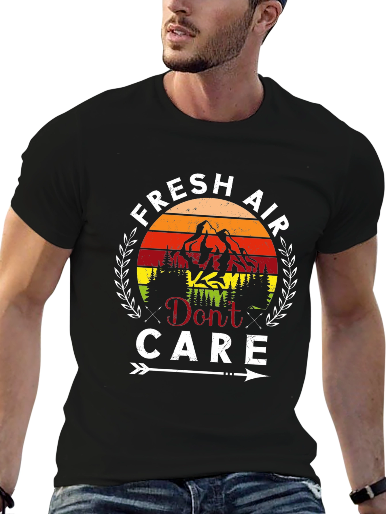 Fresh Air Dont Care Graphic Tee