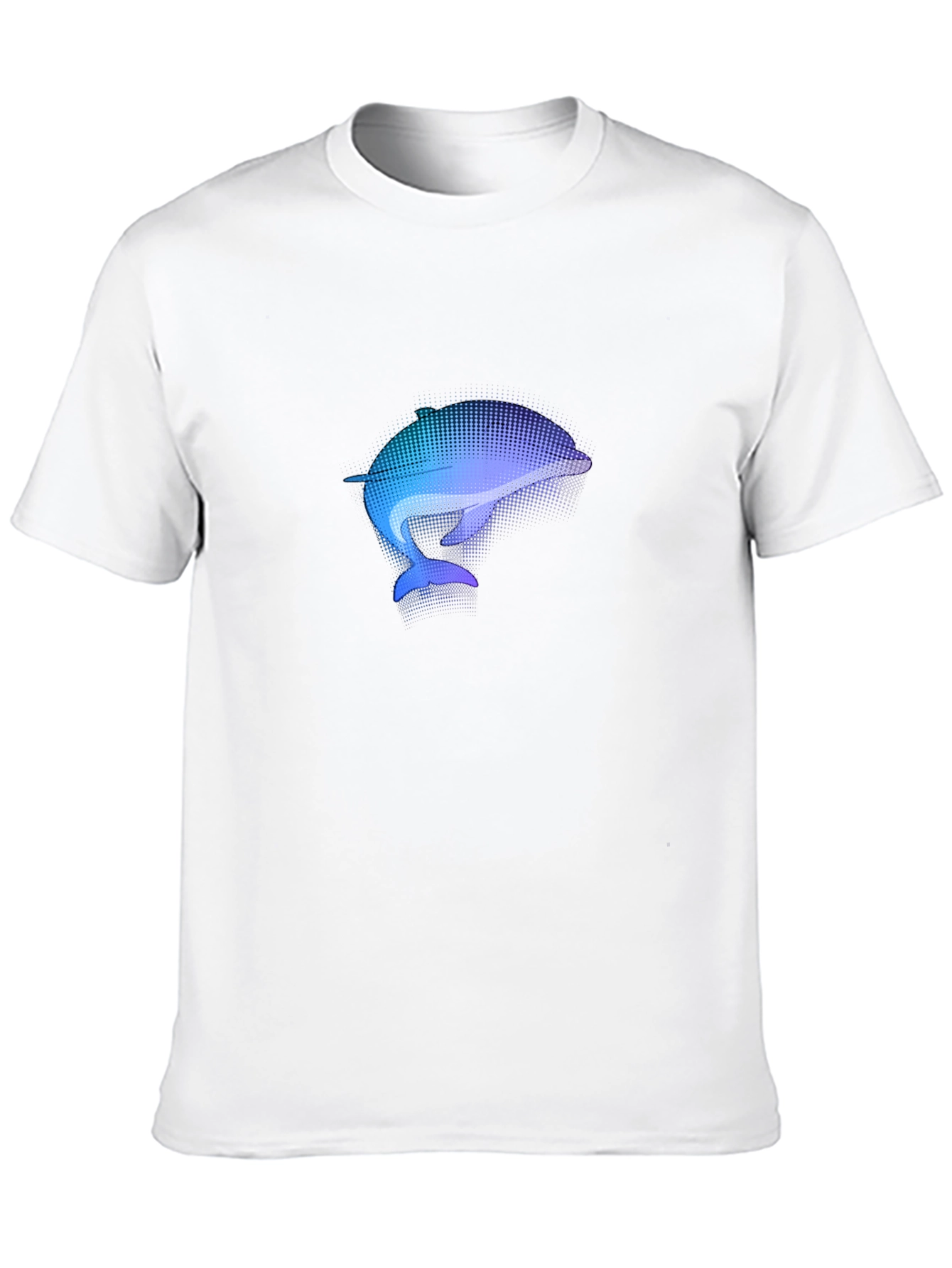 Dolphin Graphic Black T-Shirt