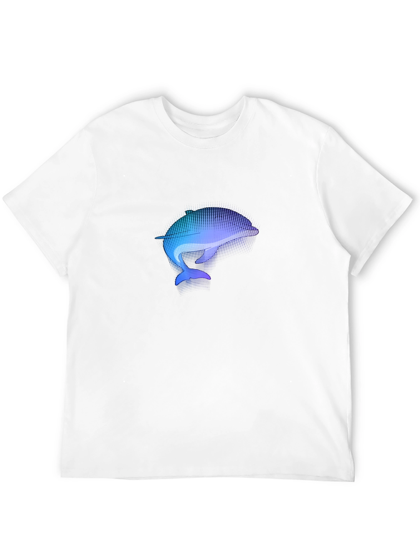 Dolphin Graphic Black T-Shirt