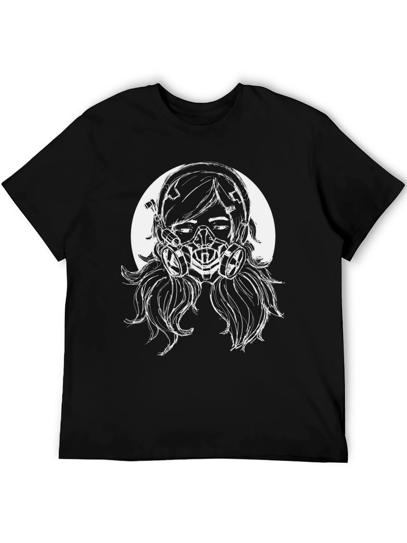 Cyberpunk Girl T-Shirt - Cool Graphic Tee