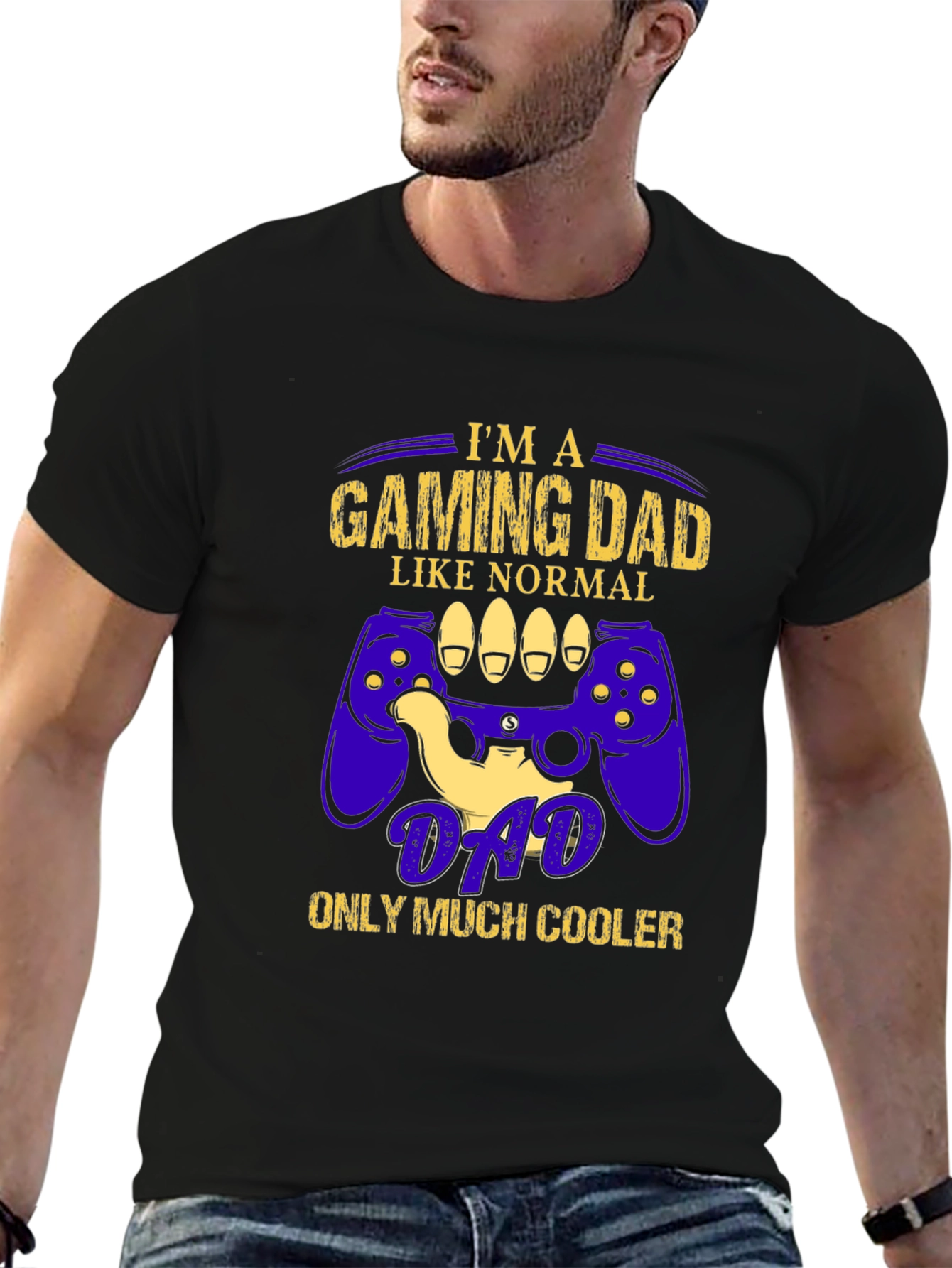Gaming Dad T-Shirt - Cool Fathers Day Gift
