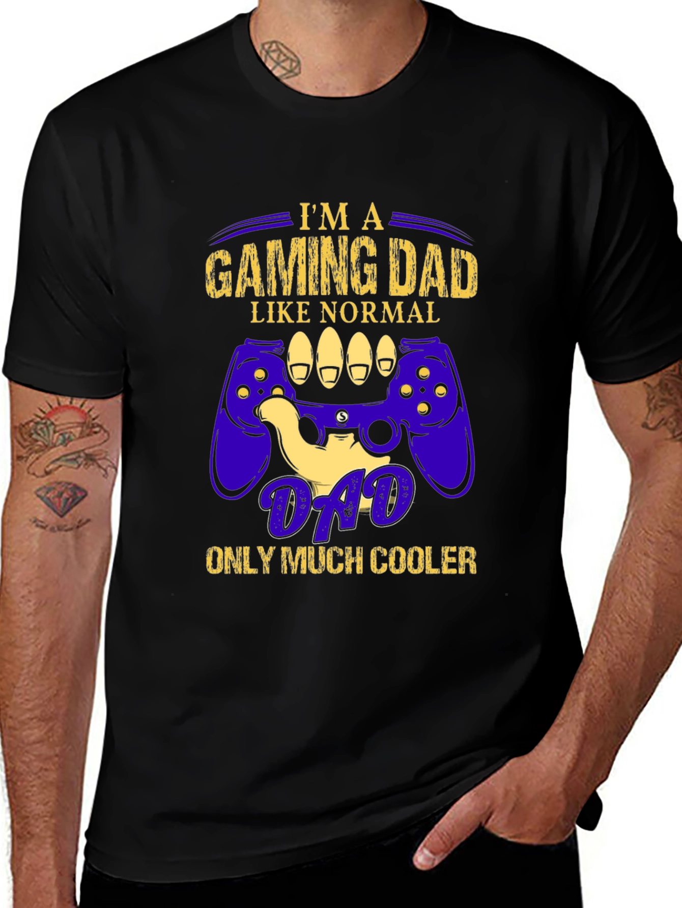 Gaming Dad T-Shirt - Cool Fathers Day Gift