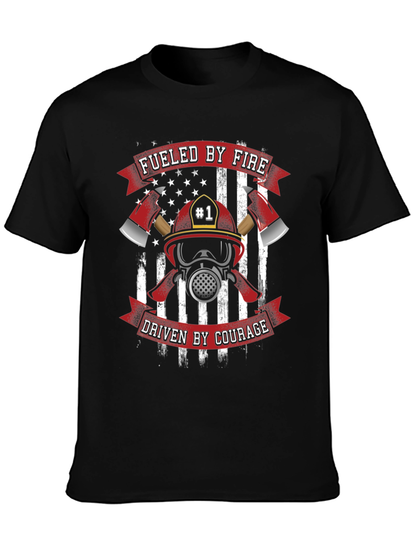 Fueled By Fire Driven By Courage T-Shirt