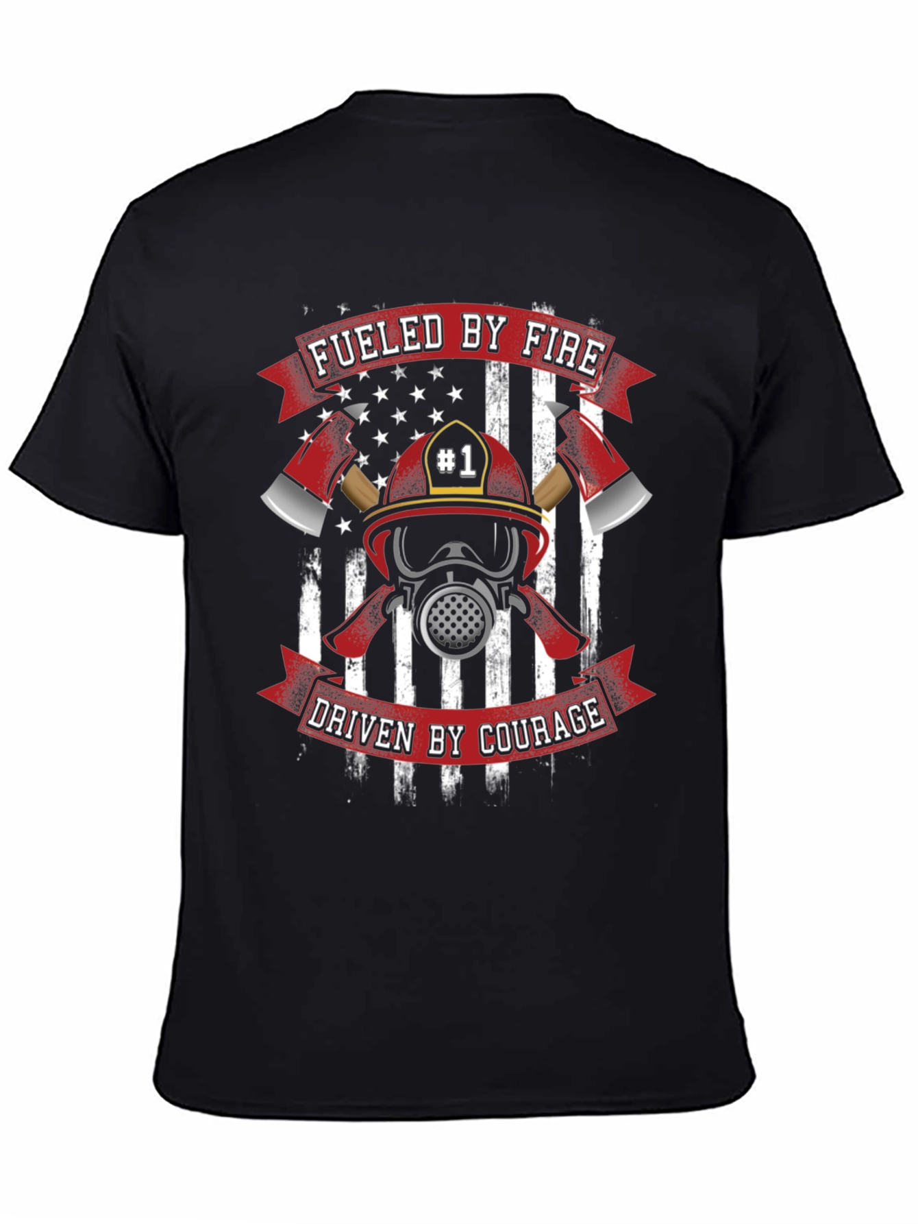 Fueled By Fire Driven By Courage T-Shirt