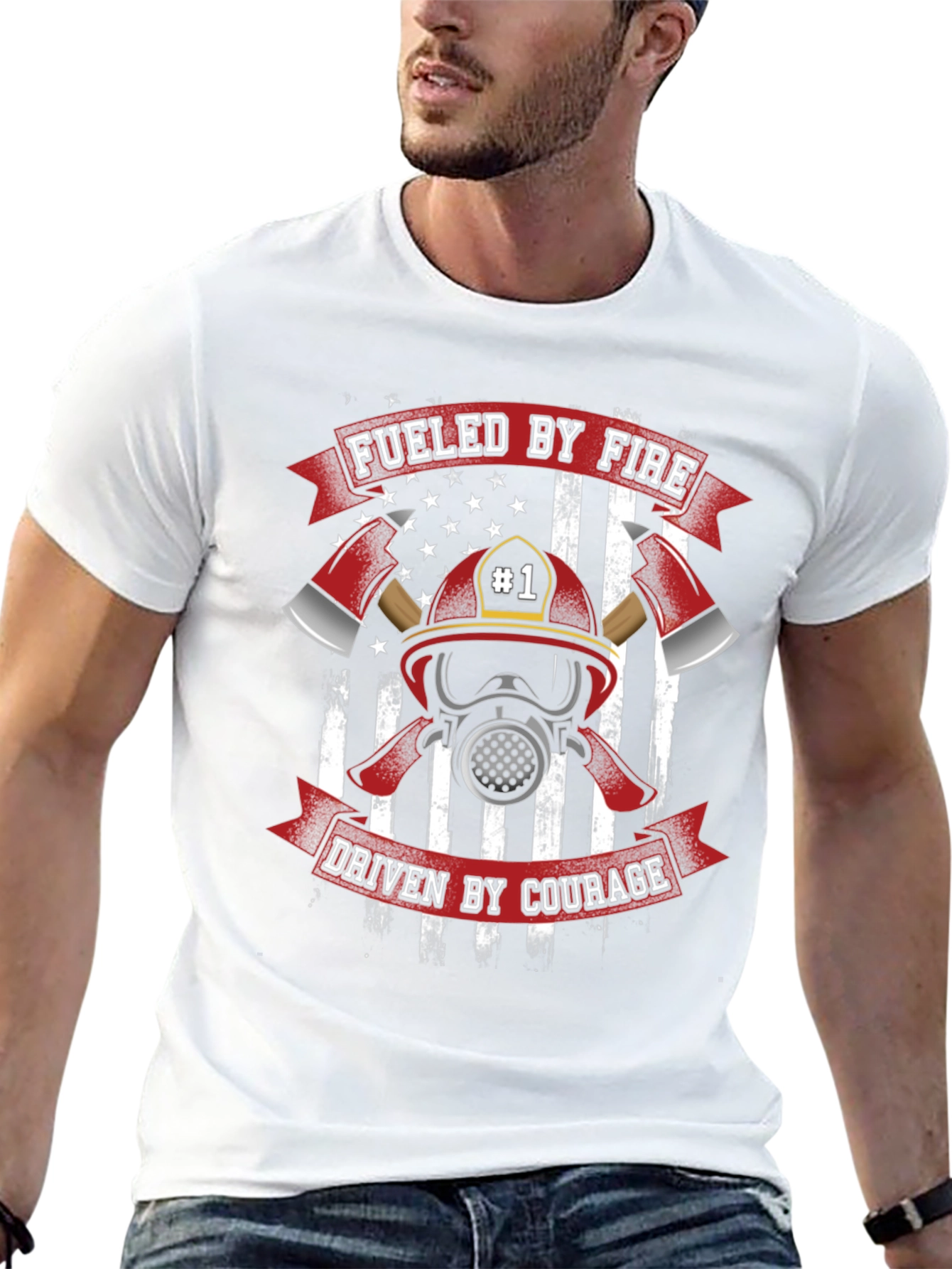 Fueled By Fire Driven By Courage T-Shirt