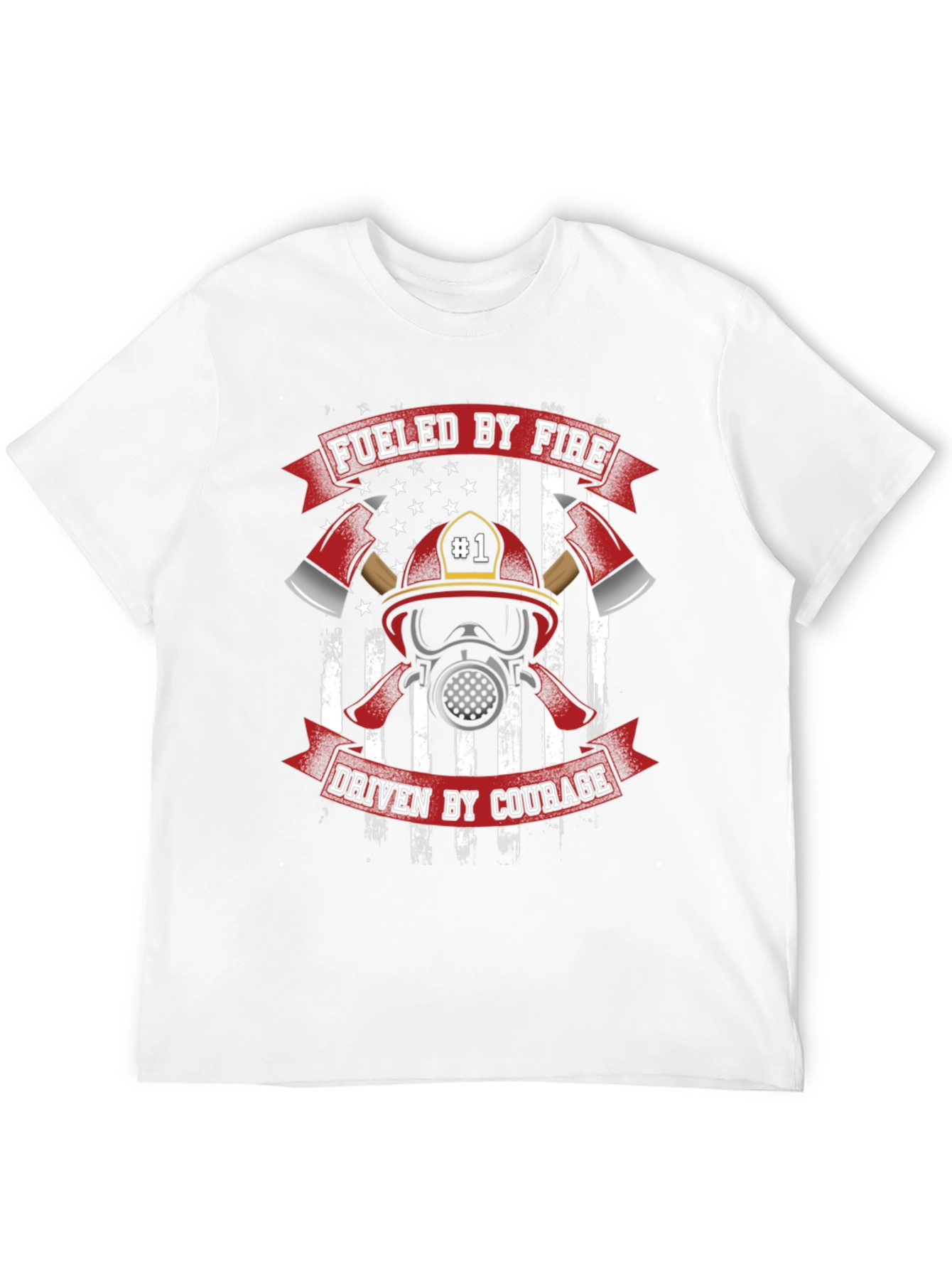 Fueled By Fire Driven By Courage T-Shirt