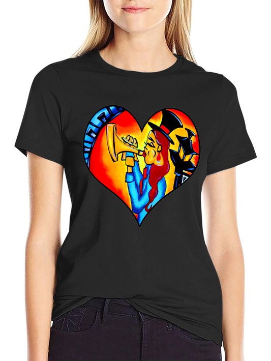 Jazz Lover Heart Graphic Tee