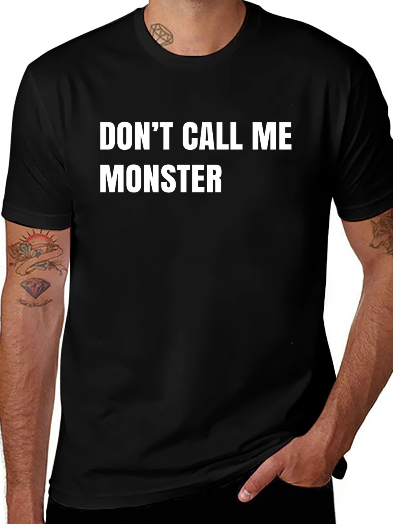 Dont Call Me Monster Graphic T-Shirt
