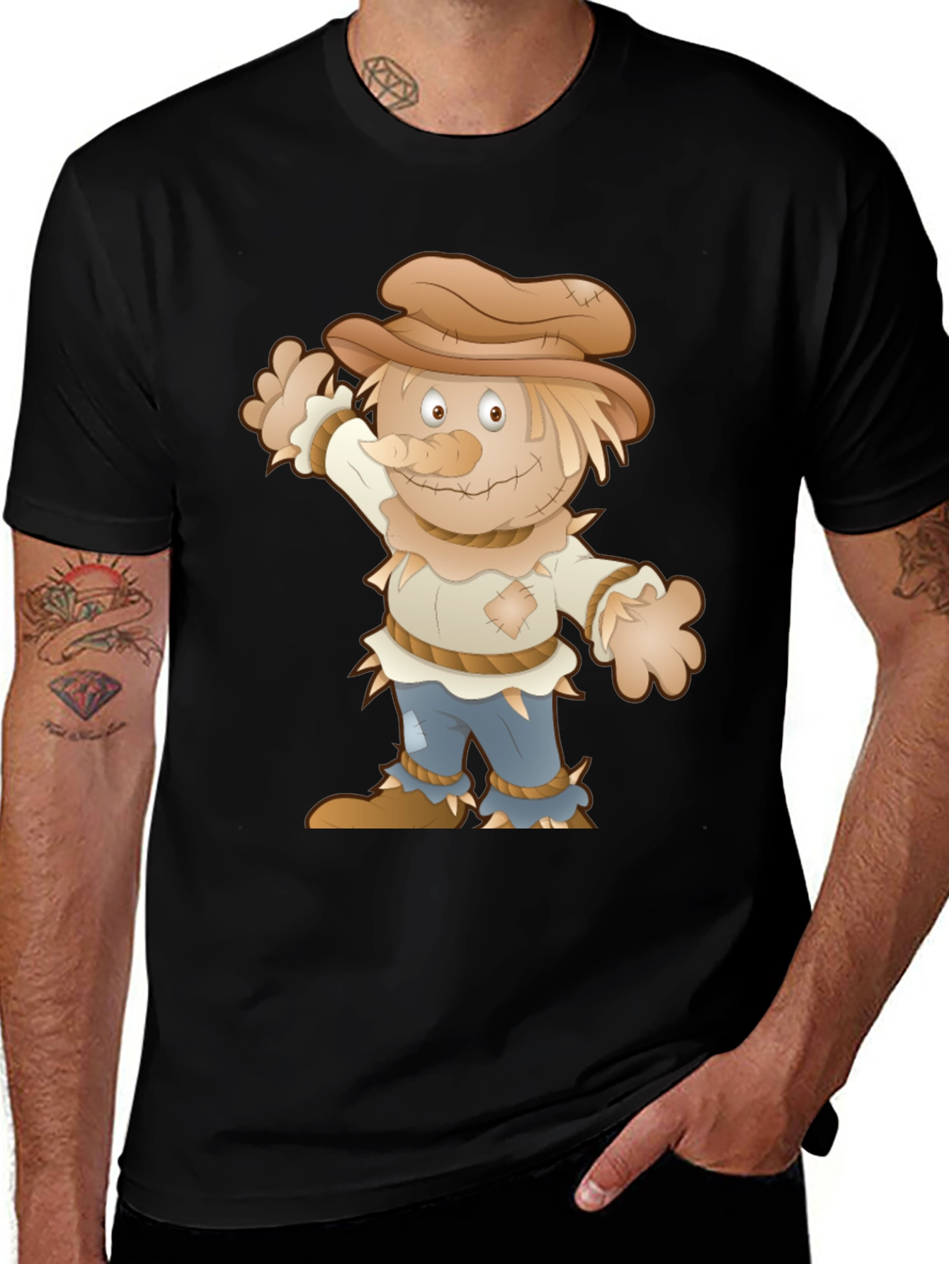 Scarecrow Graphic T-Shirt