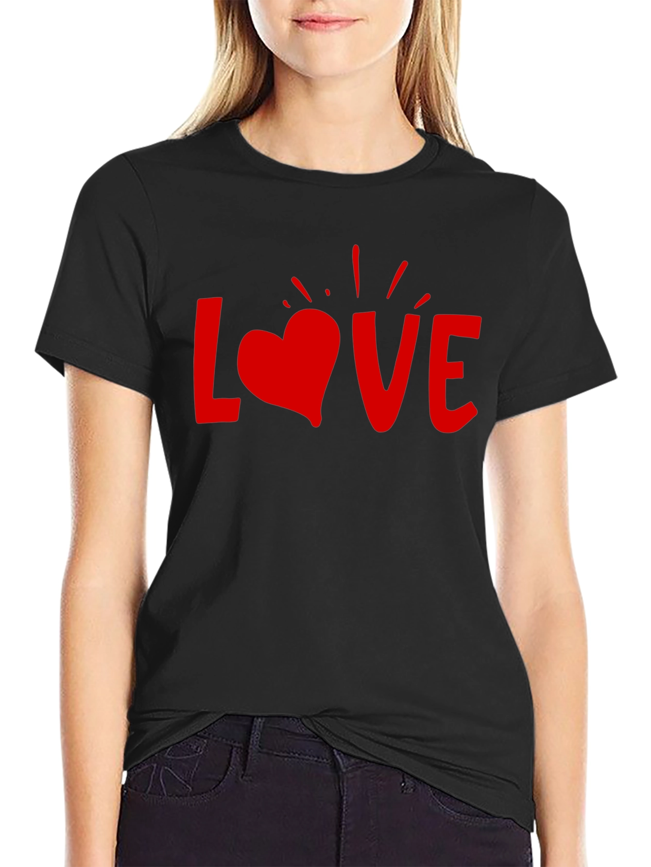 Love Heart Valentines Day T-Shirt