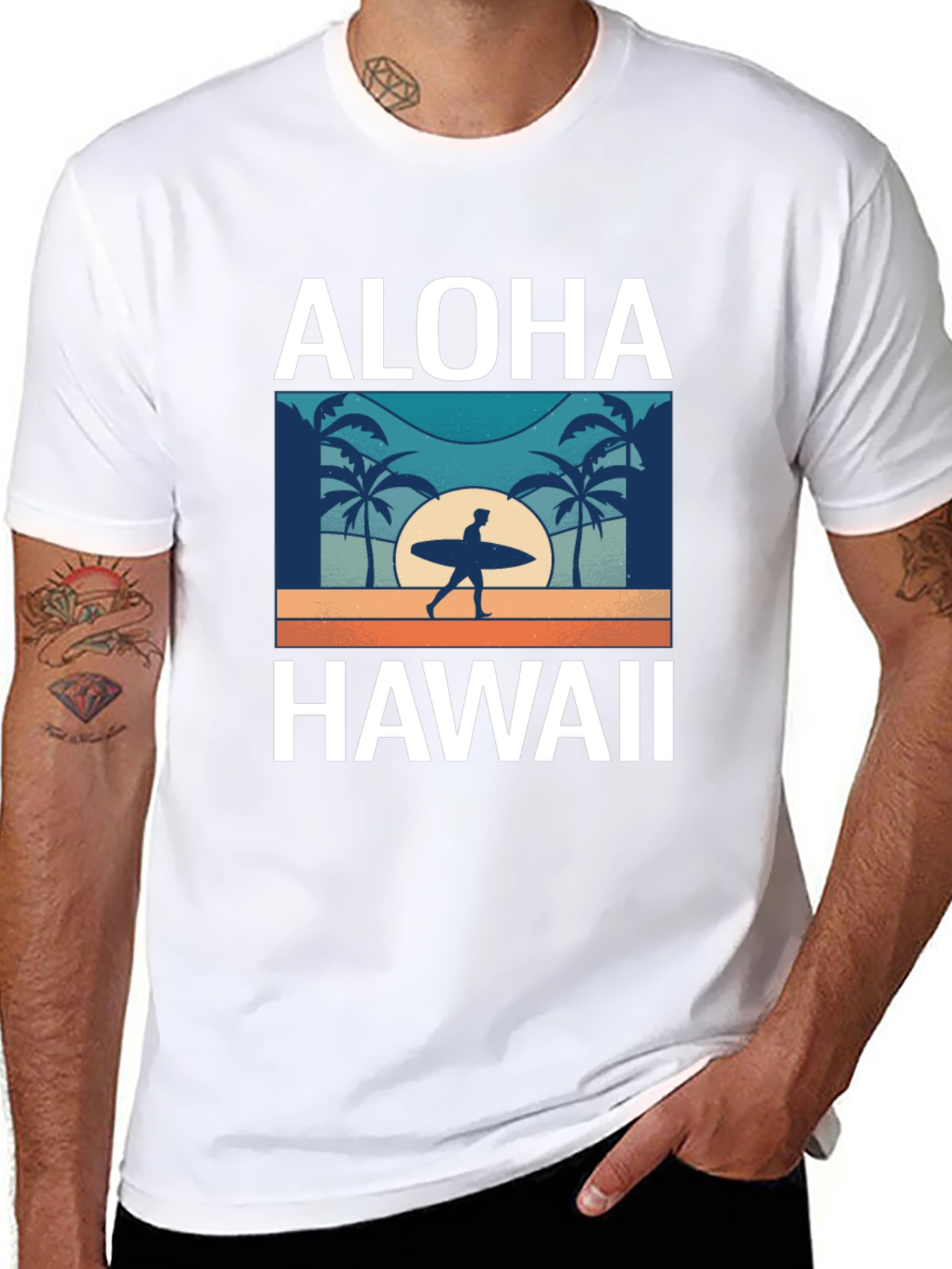 Aloha Hawaii Graphic T-Shirt