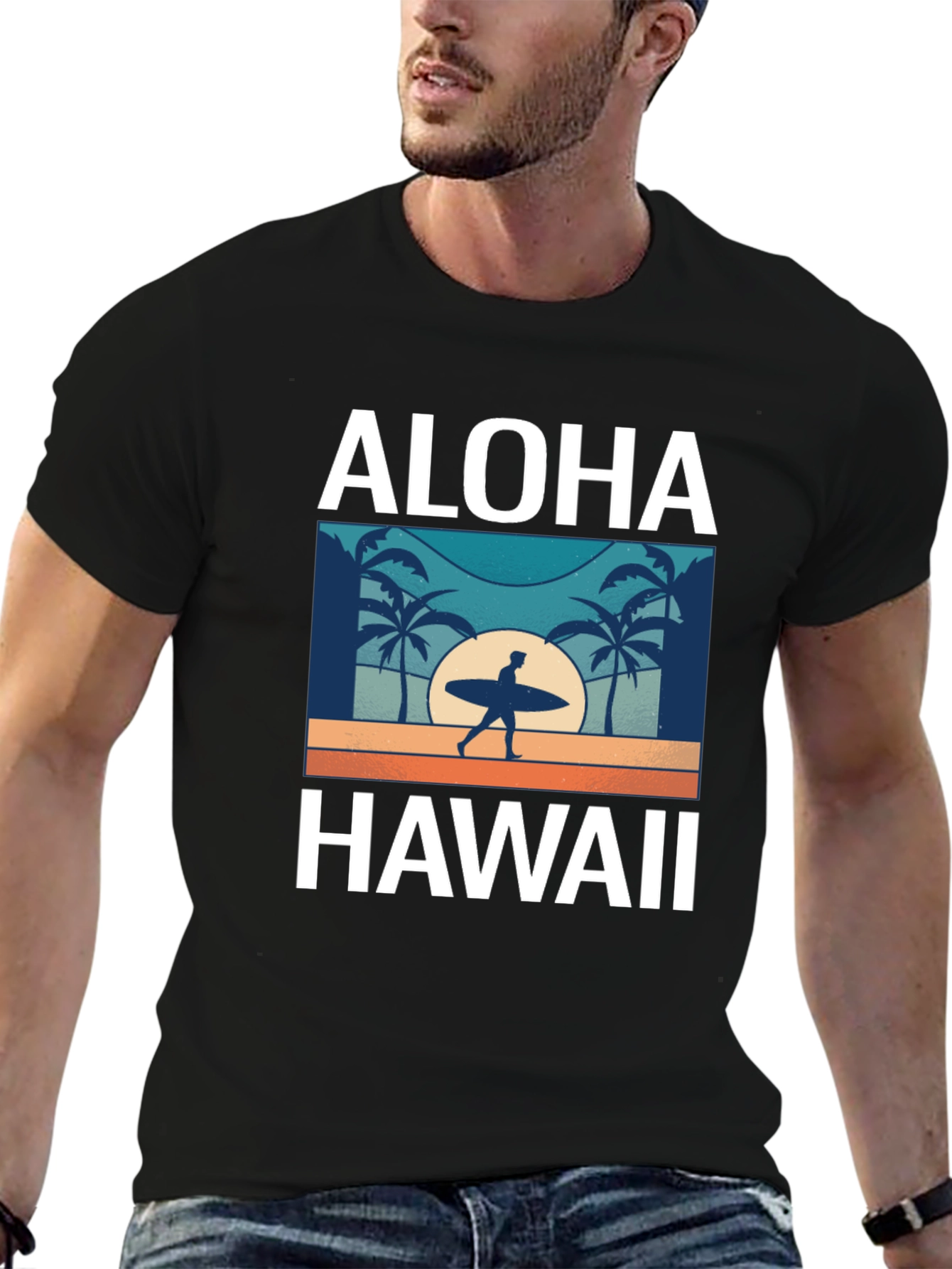 Aloha Hawaii Graphic T-Shirt