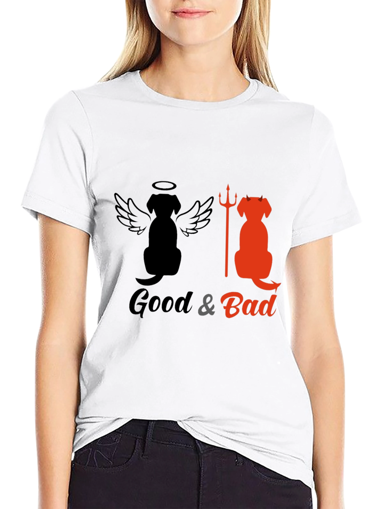 Good & Bad Dog Graphic Tee