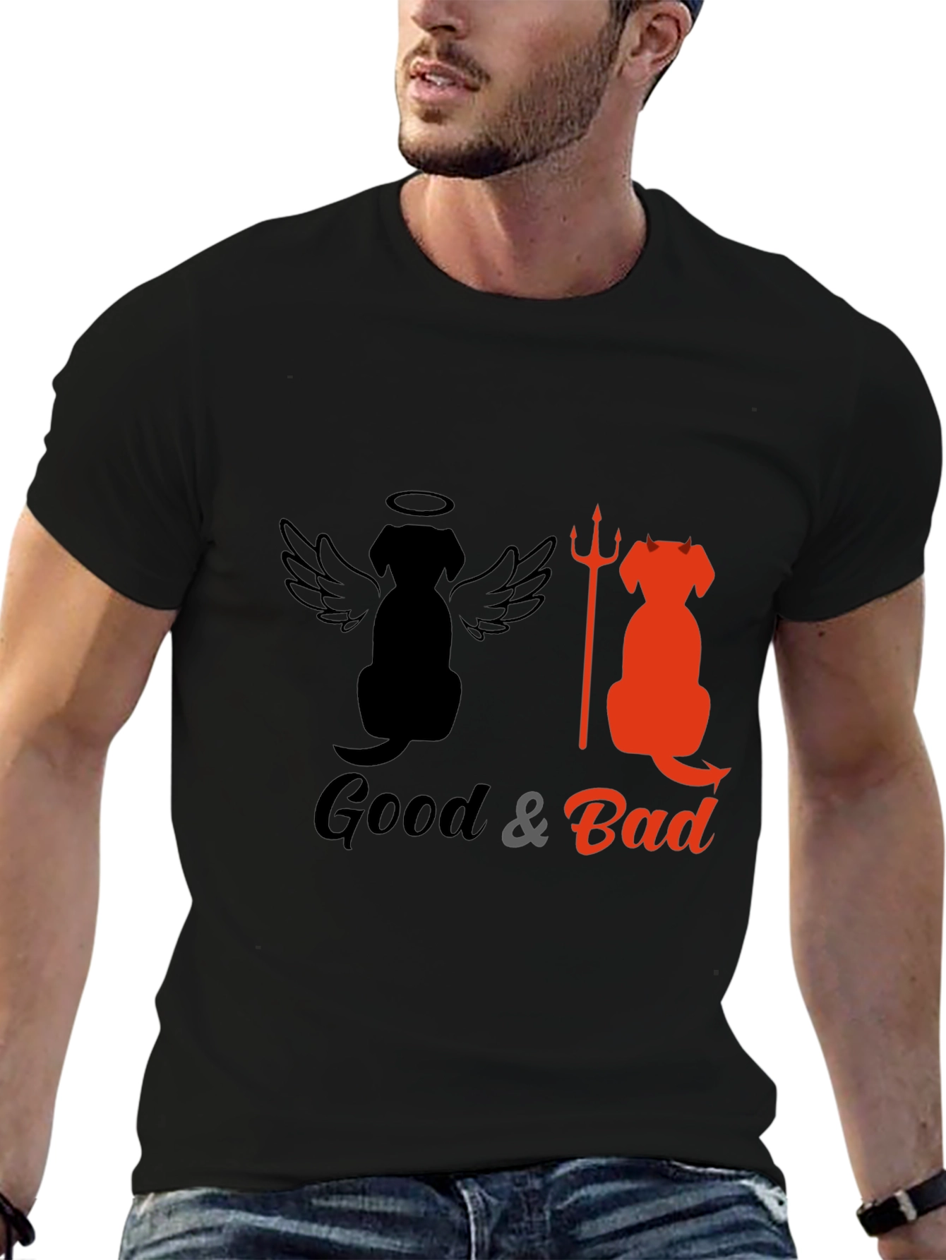 Good & Bad Dog Graphic Tee