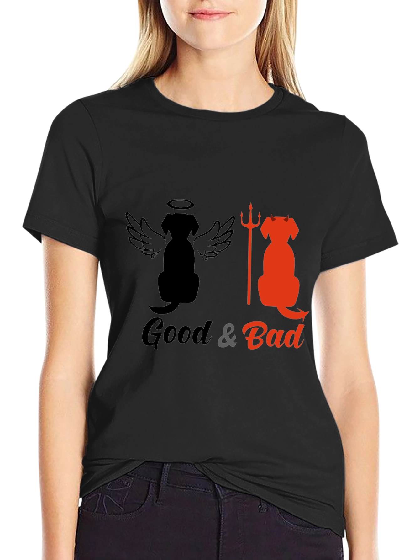 Good & Bad Dog Graphic Tee