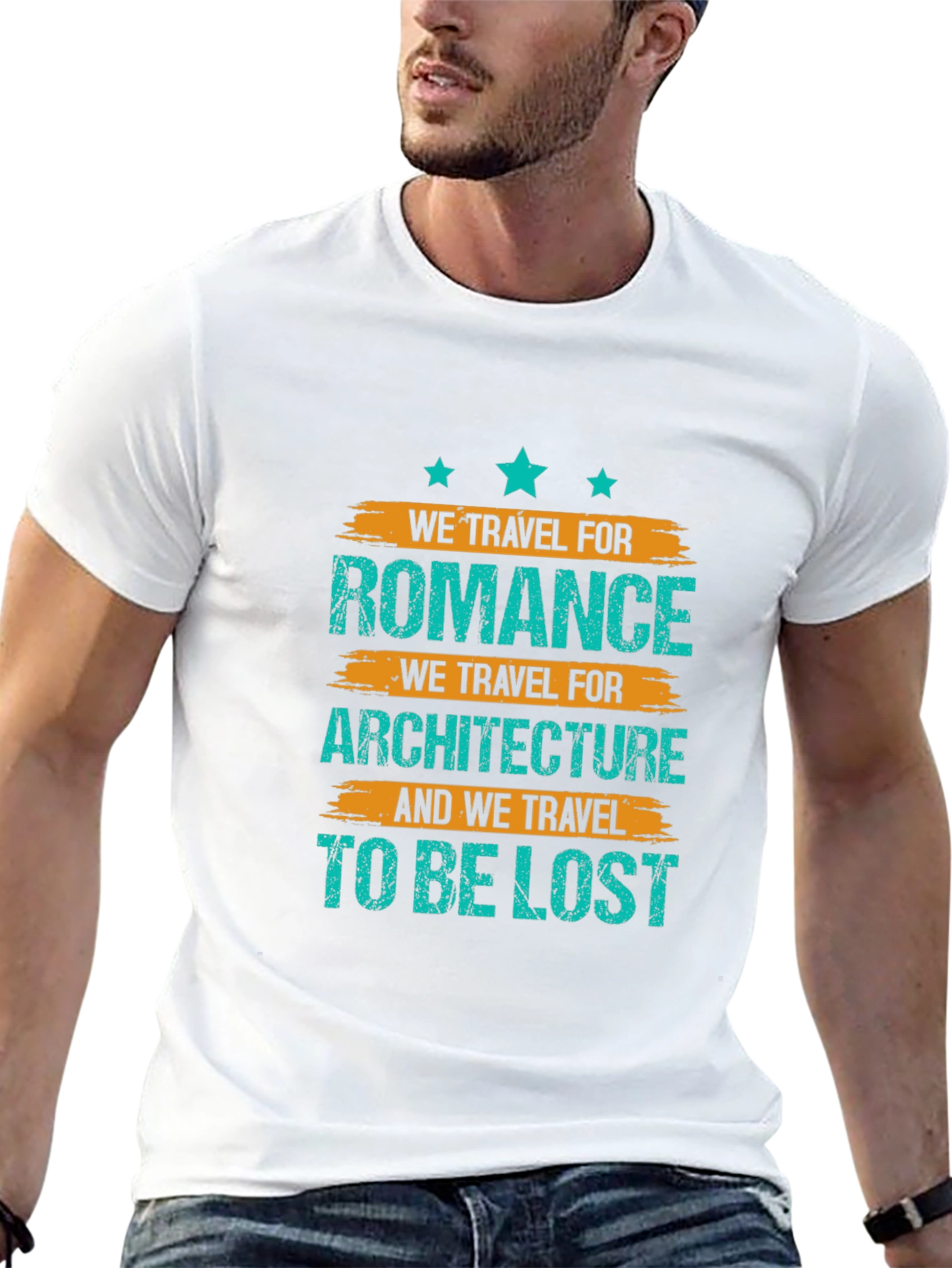 Travel Romance Architecture Lost T-Shirt