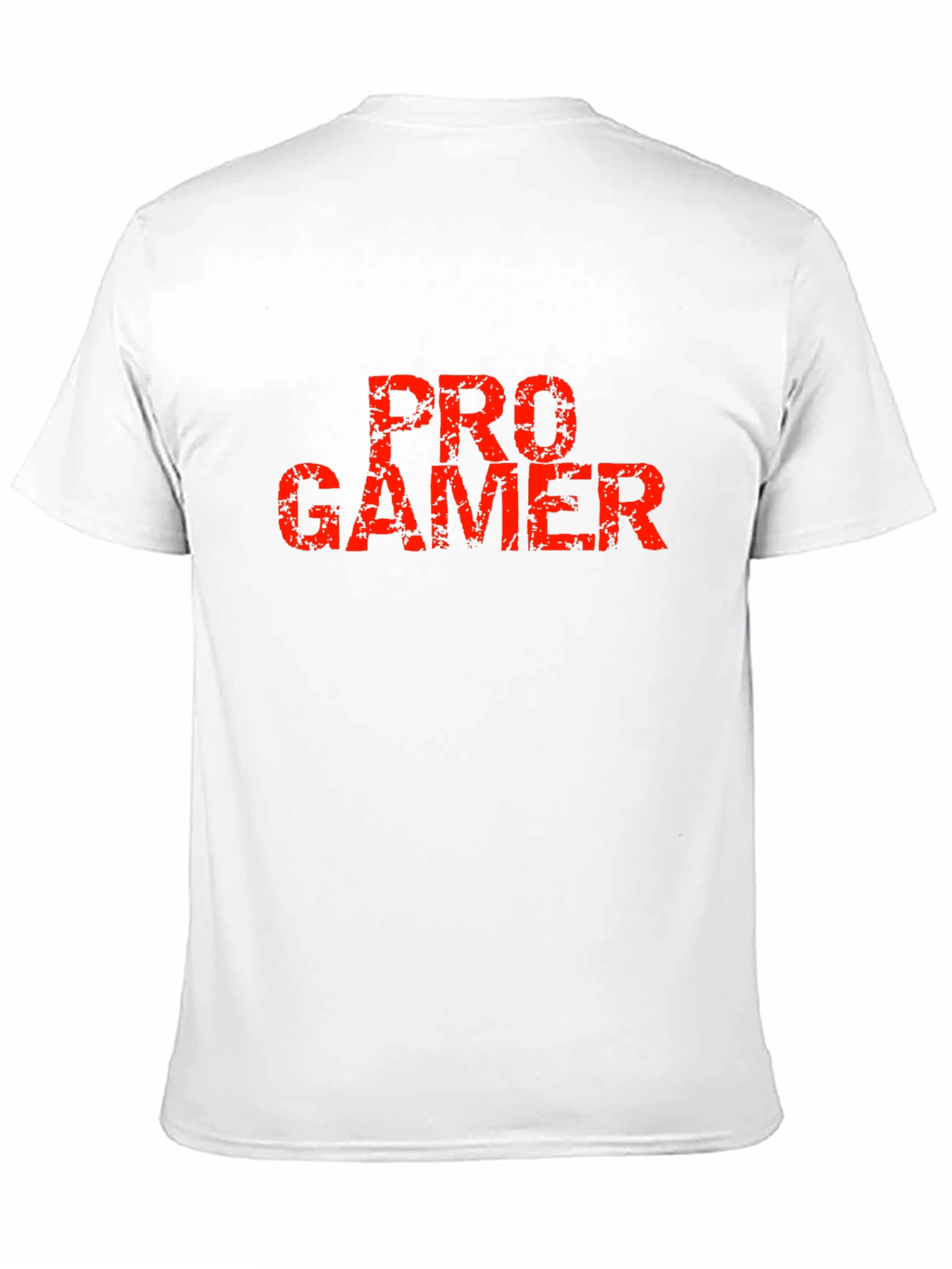 Pro Gamer Distressed Graphic Tee - Black