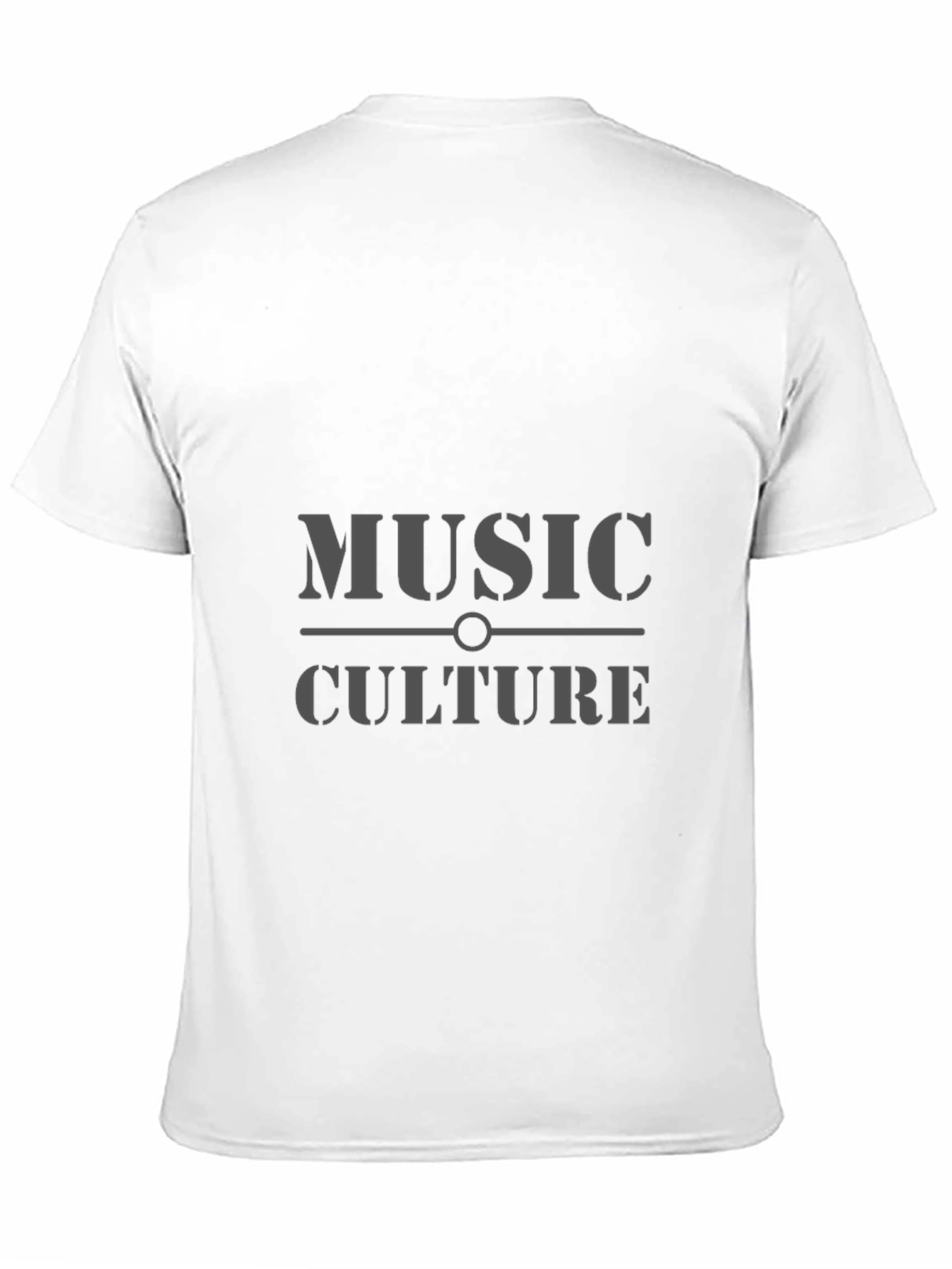 Music Culture Graphic Tee - Black