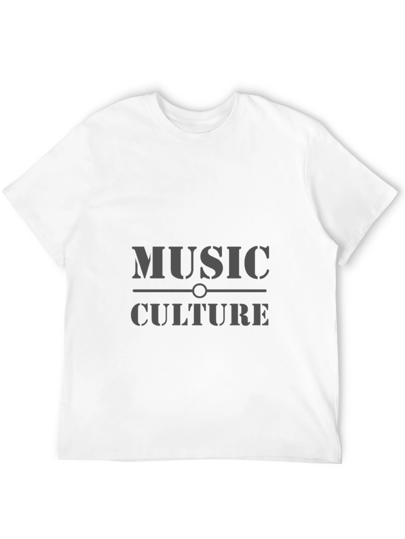 Music Culture Graphic Tee - Black