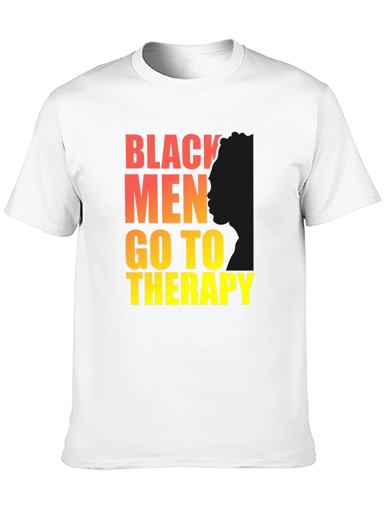 Black Men Go To Therapy T-Shirt