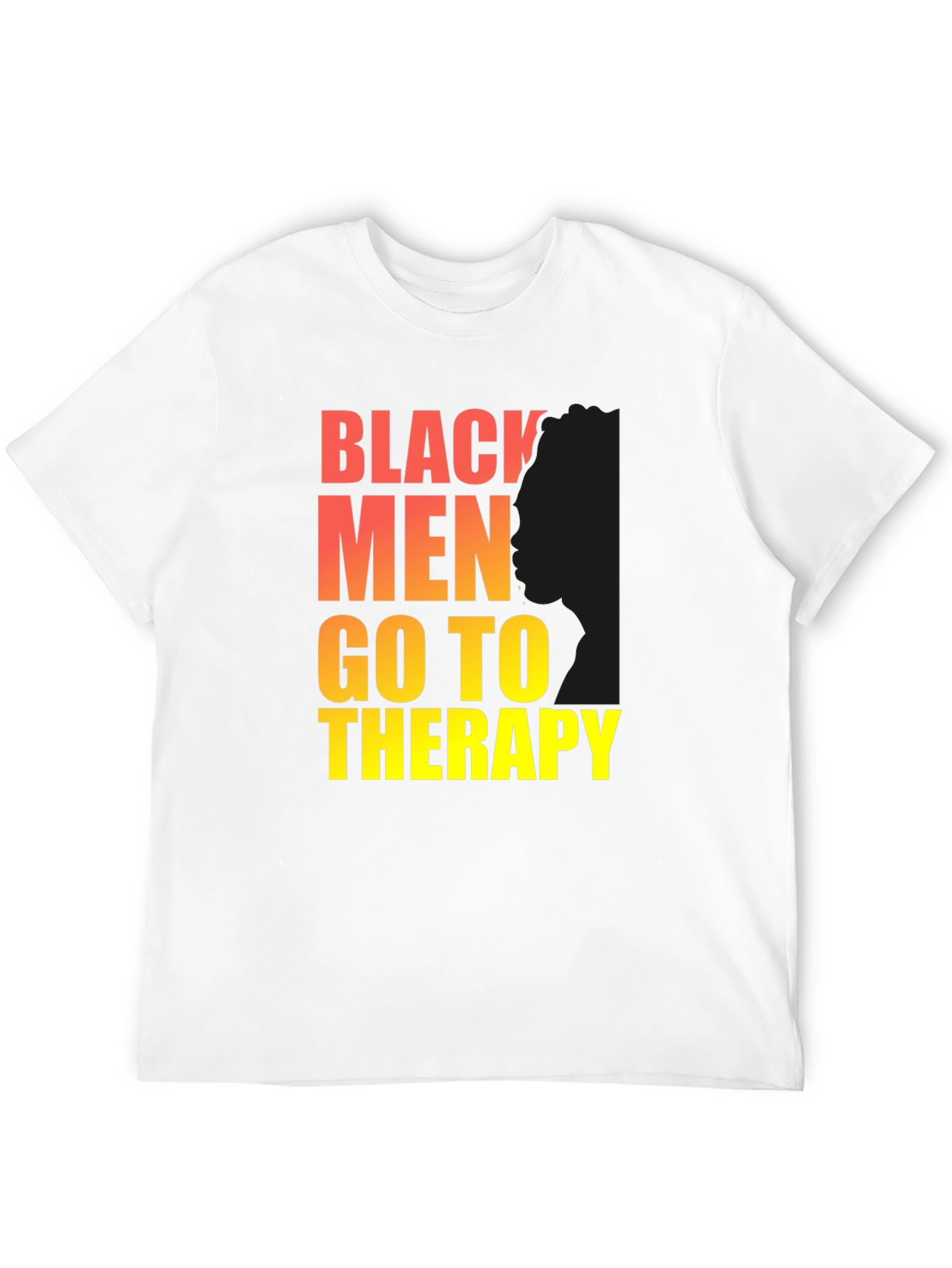 Black Men Go To Therapy T-Shirt