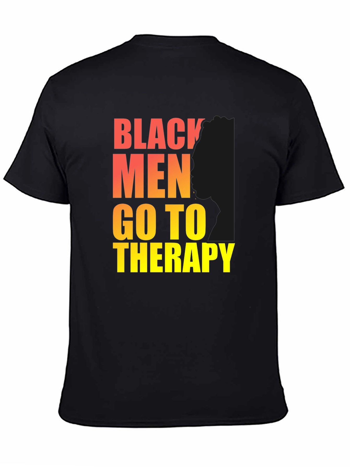 Black Men Go To Therapy T-Shirt