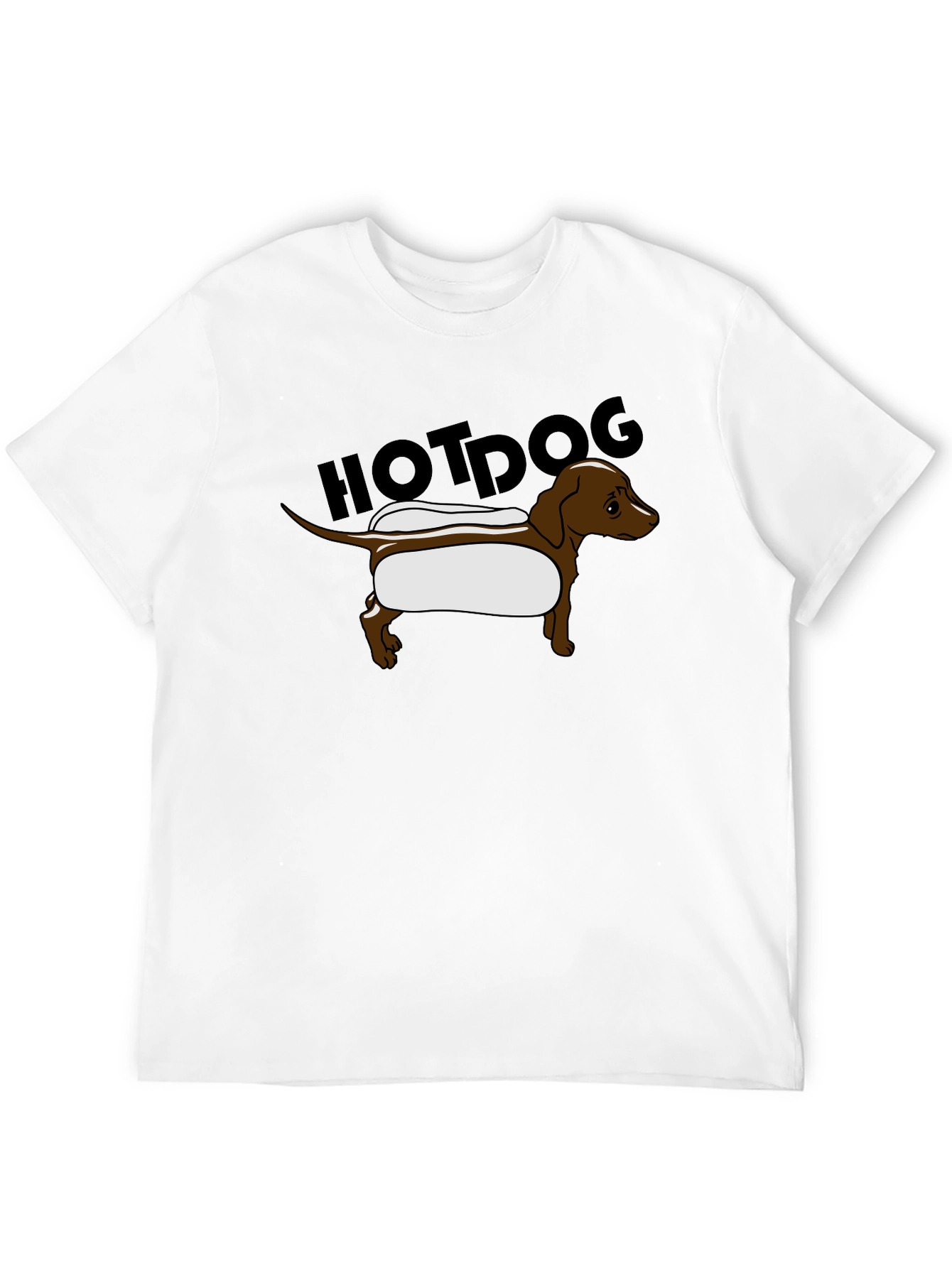 Funny Hotdog Dachshund T-Shirt