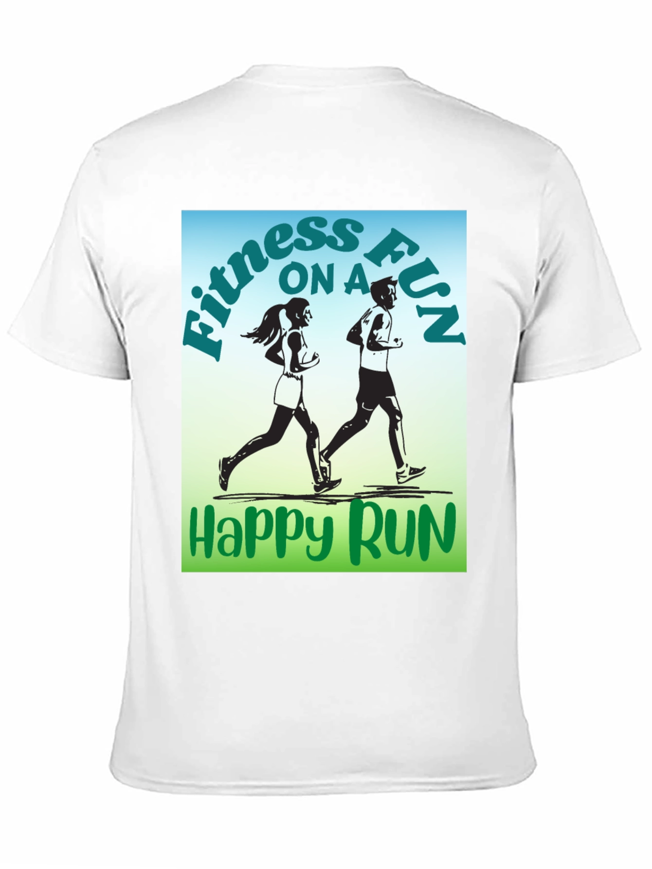 Fitness Fun Run Graphic T-Shirt