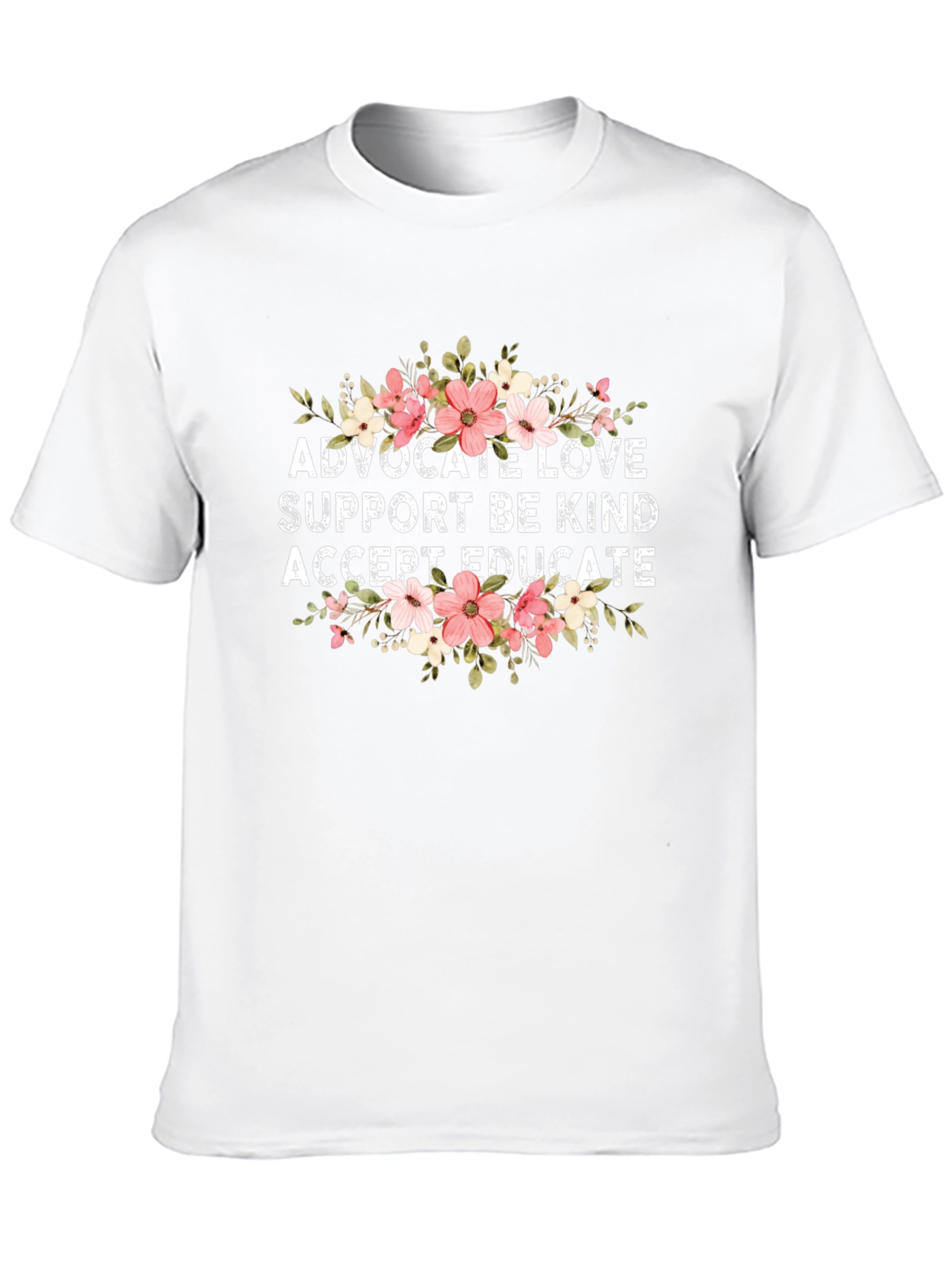 Advocate Love Graphic Tee - Black Cotton T-Shirt