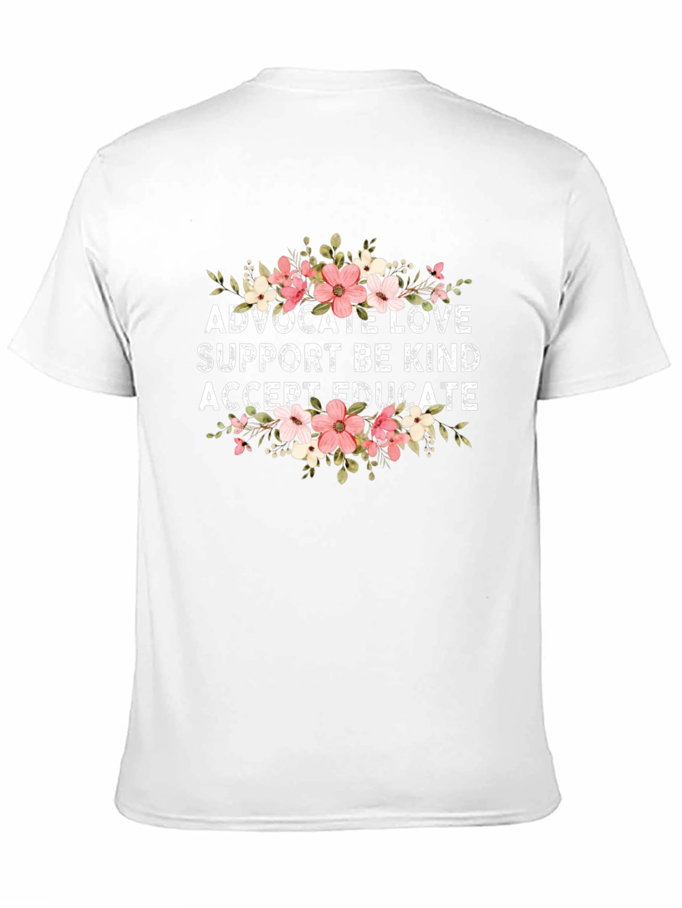 Advocate Love Graphic Tee - Black Cotton T-Shirt
