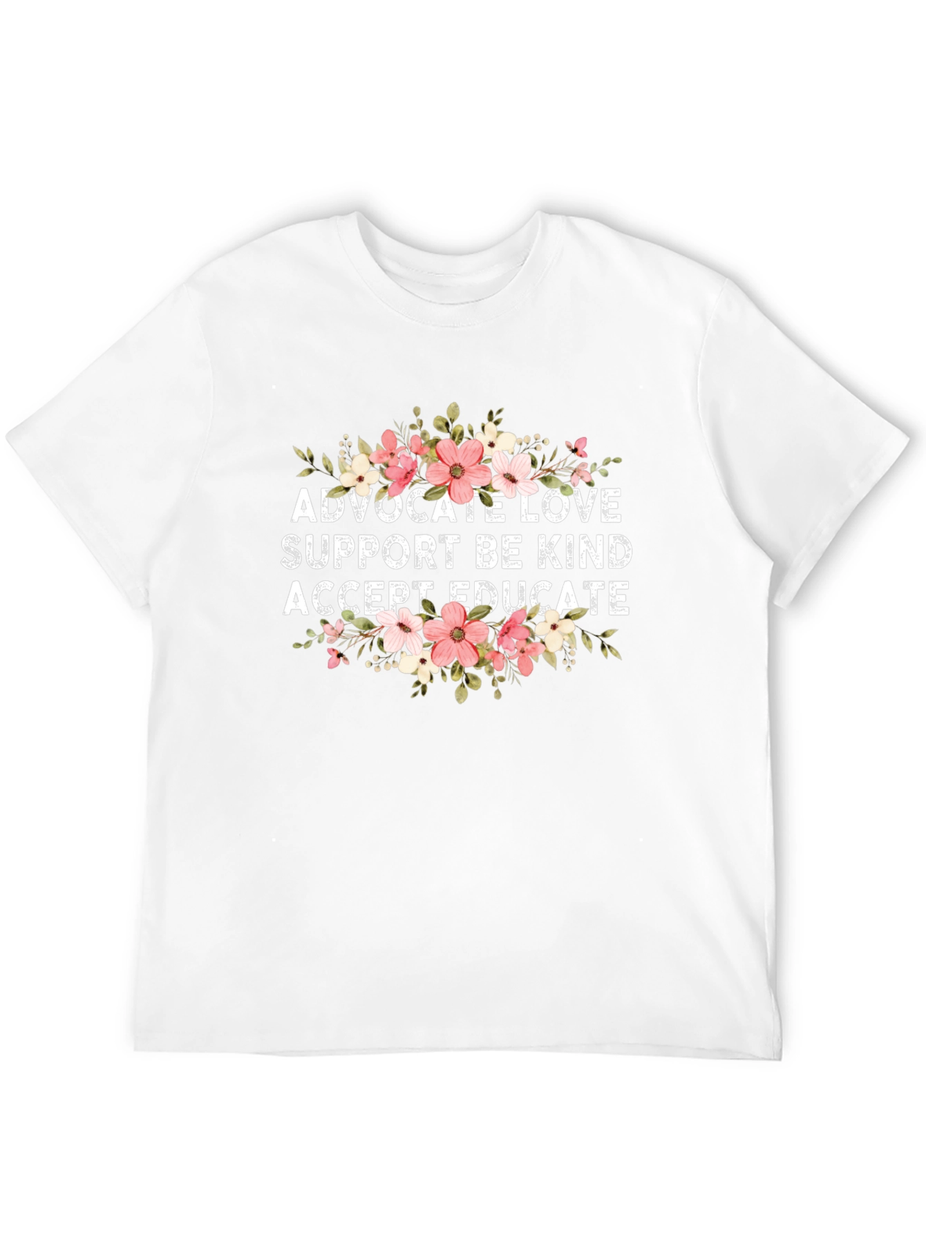 Advocate Love Graphic Tee - Black Cotton T-Shirt