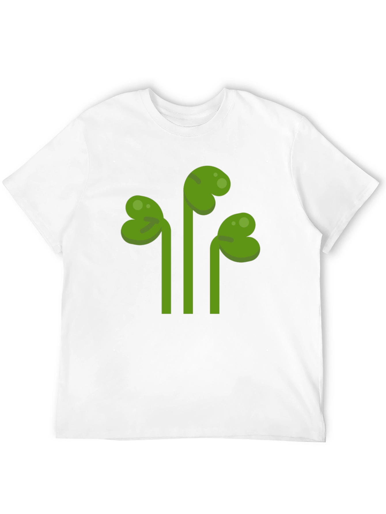 Shamrock Graphic Tee - Black Casual T-Shirt
