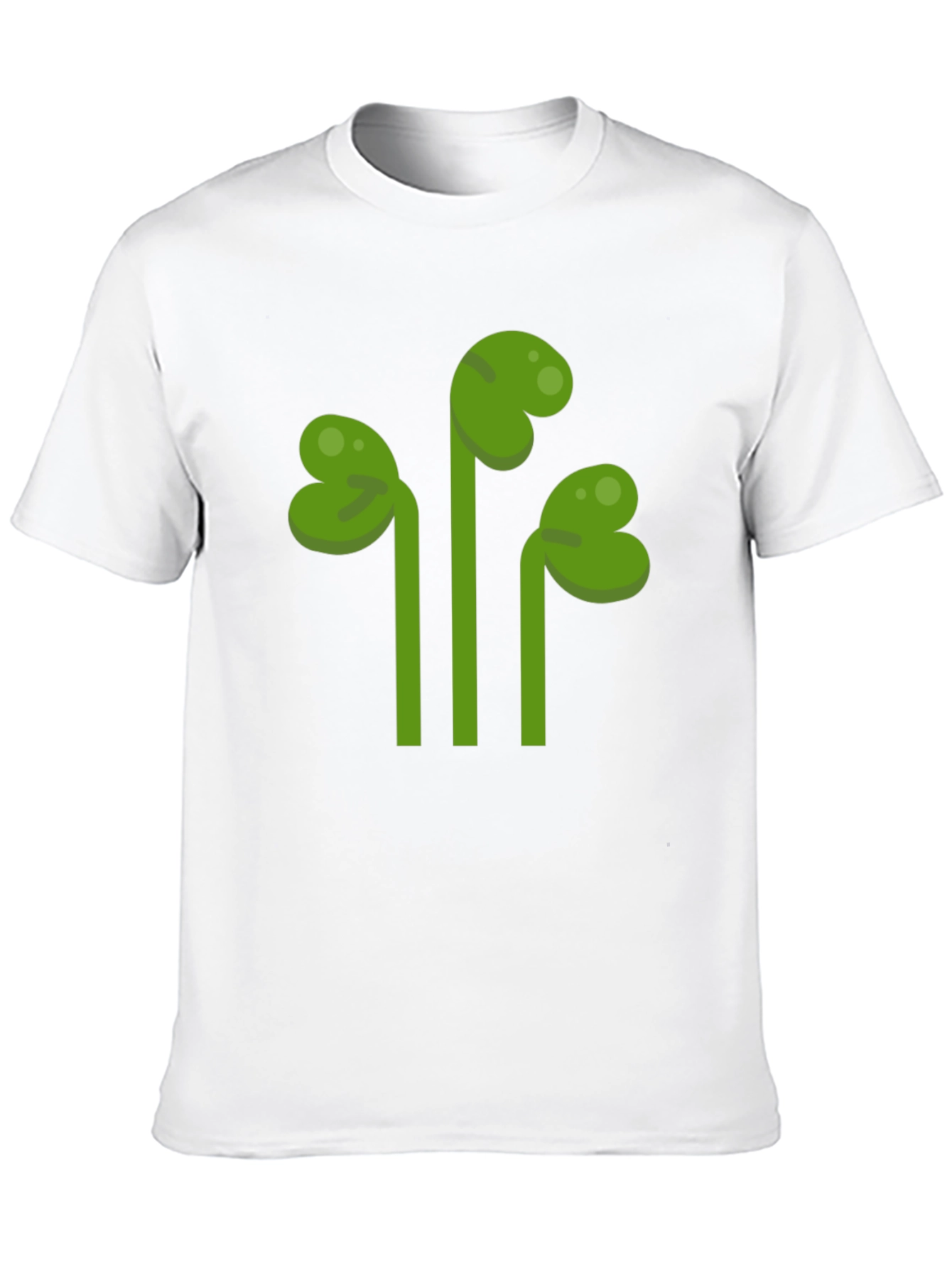 Shamrock Graphic Tee - Black Casual T-Shirt