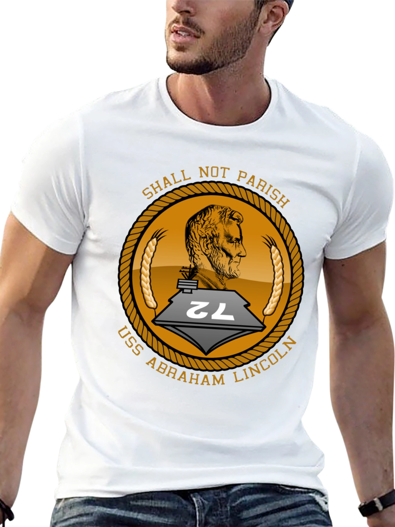 USS Abraham Lincoln T-Shirt - Shall Not Parish