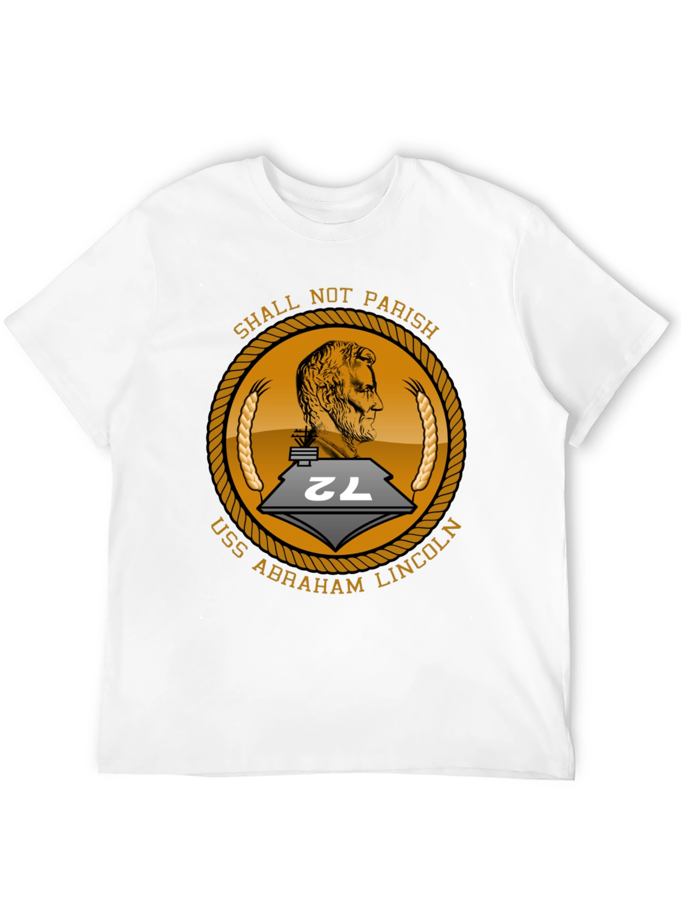 USS Abraham Lincoln T-Shirt - Shall Not Parish