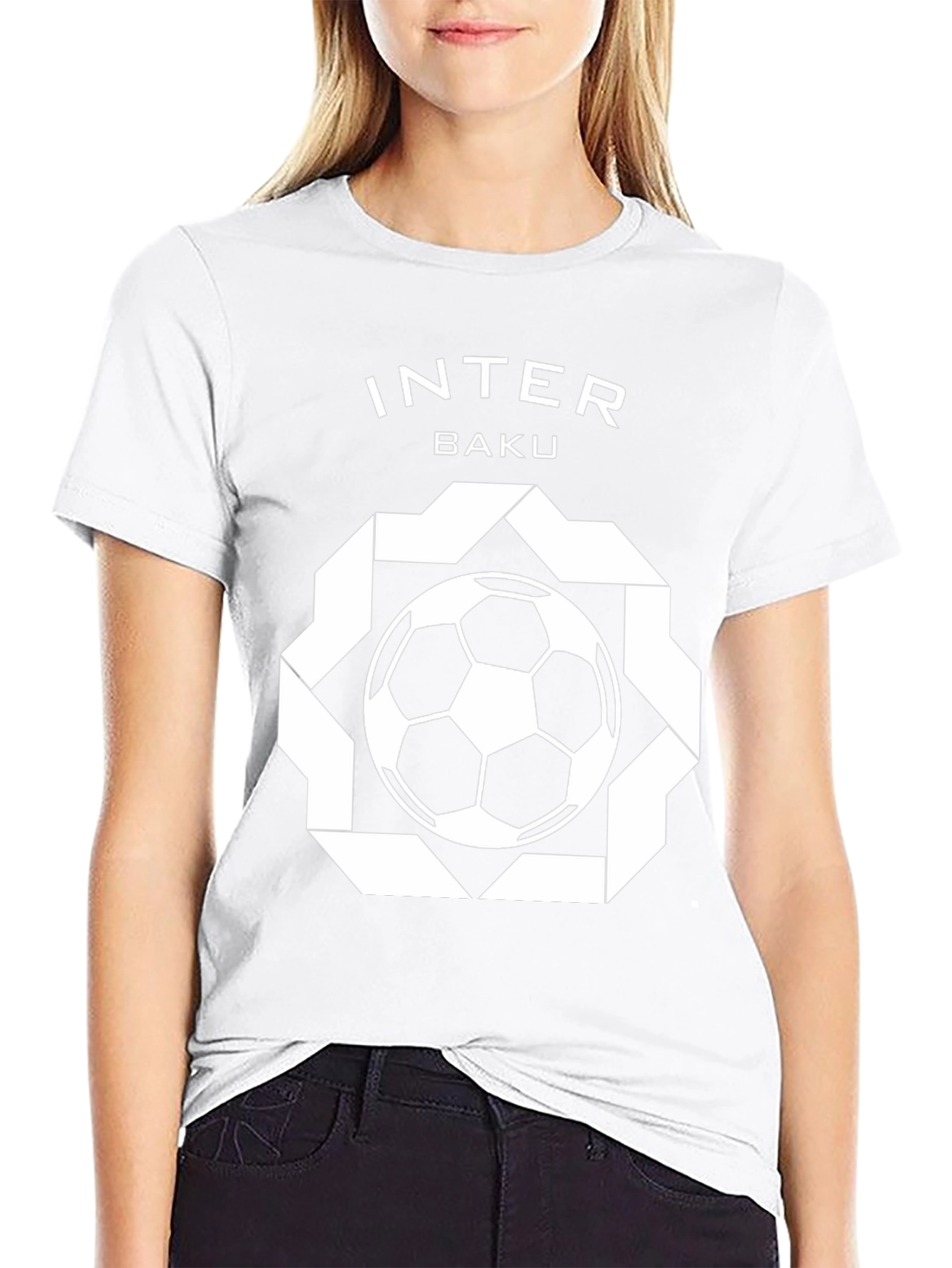Inter Baku Graphic T-Shirt - Black Soccer Tee
