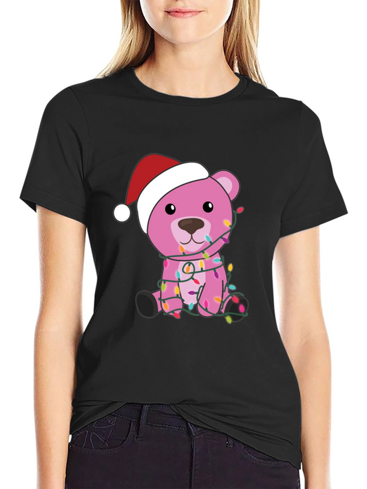 Christmas Bear Lights T-Shirt